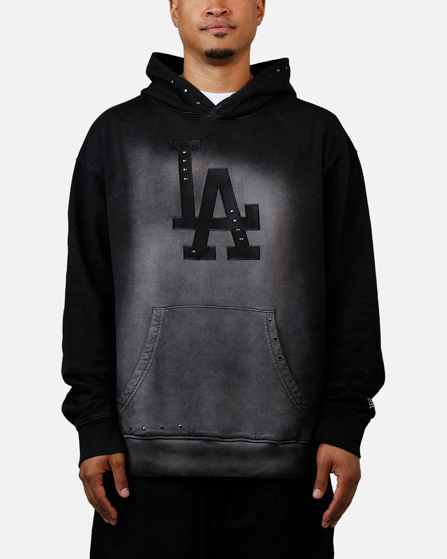 New Era Los Angeles Dodgers Stud Applique Hoodie Black sold by Culture Kings