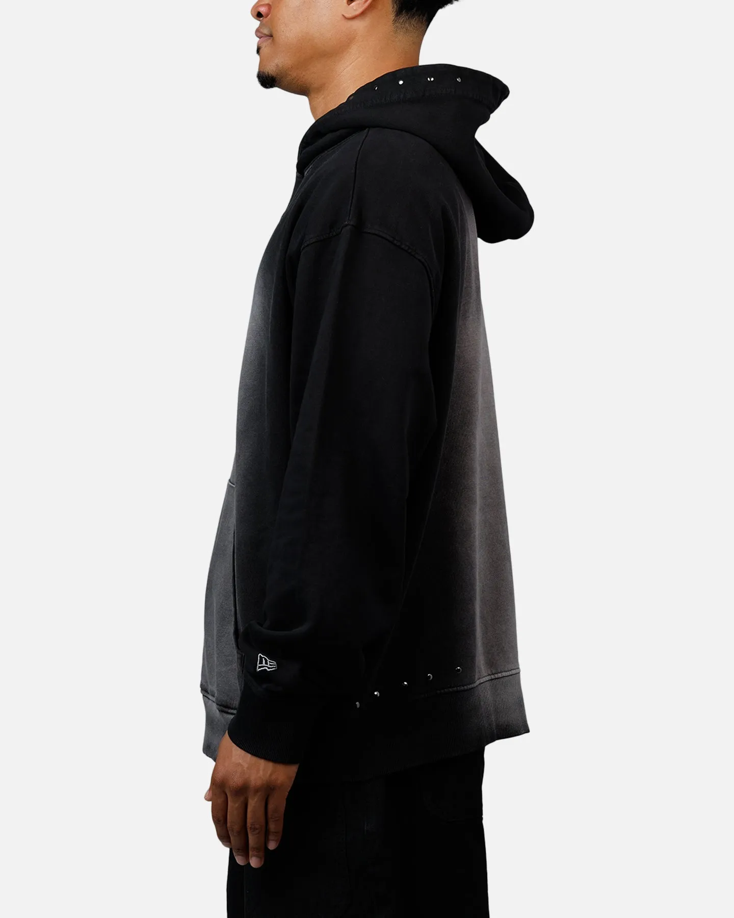 New Era Los Angeles Dodgers Stud Applique Hoodie Black sold by Culture Kings product image thumbnail 5