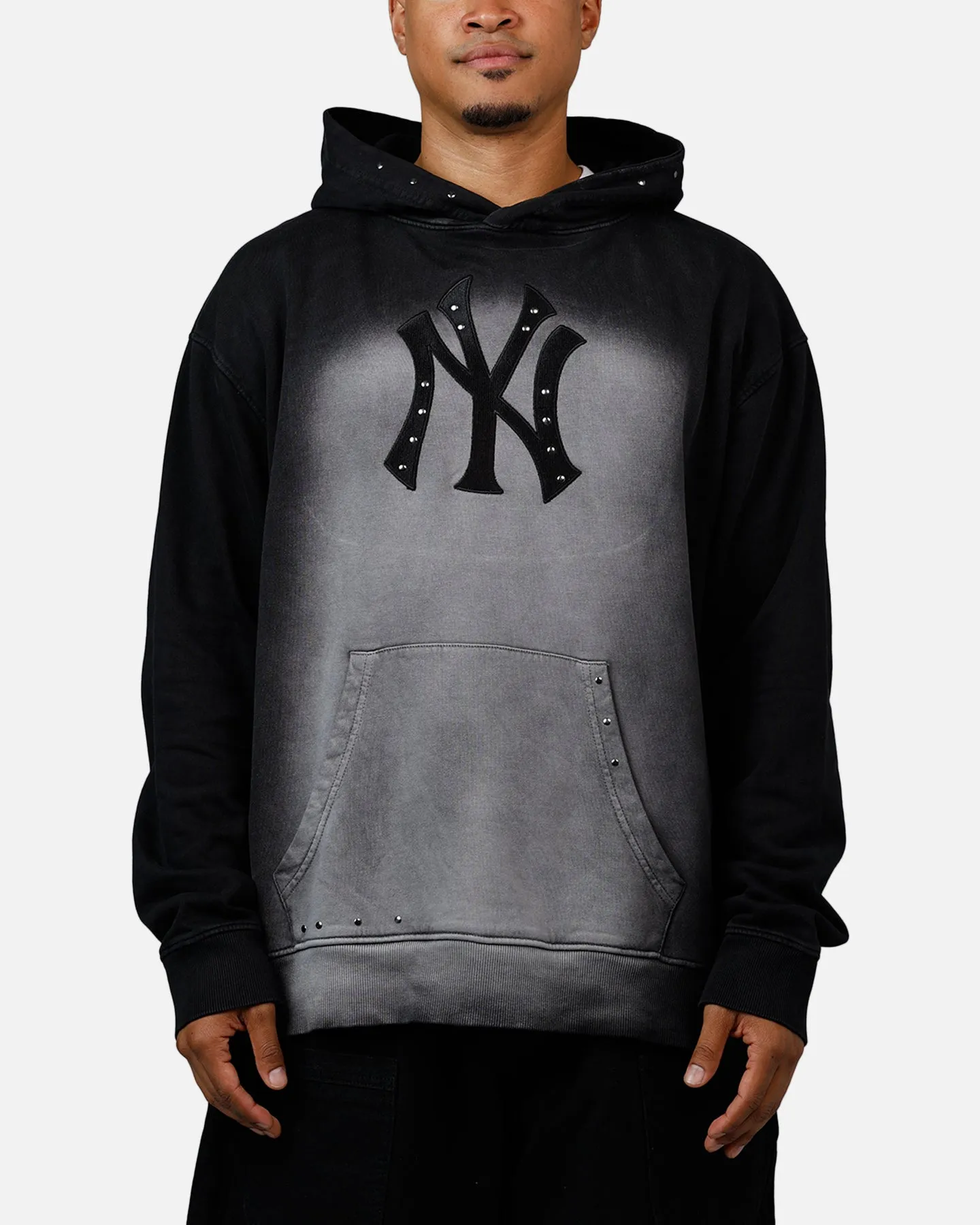 New Era New York Yankees Stud Applique Hoodie Black sold by Culture Kings