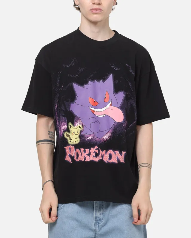 The Pokémon Collection By 73Studio Gengar Mimikyu T-Shirt Black made by Culture Kings