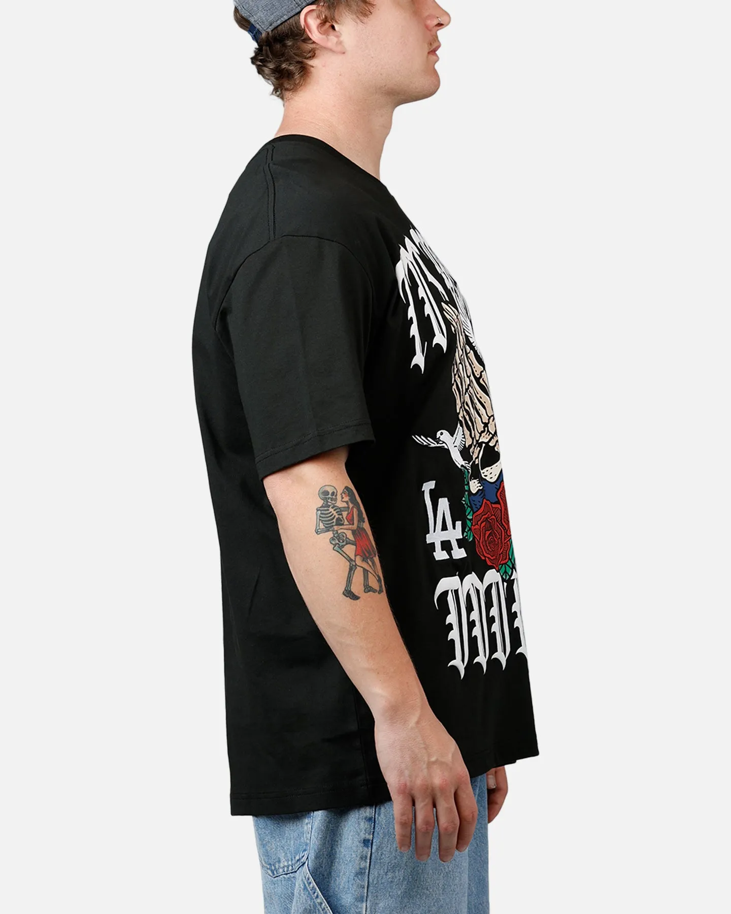 New Era Los Angeles Dodgers Praying Hands T-Shirt Black sold by Culture Kings product image thumbnail 4