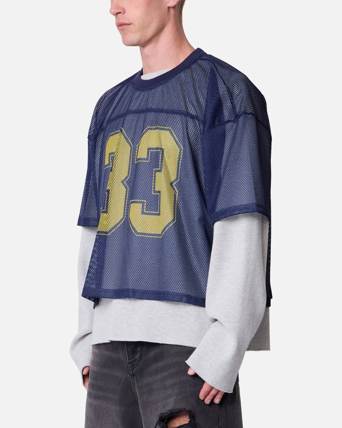 MNML Football Mesh Jersey Black sold by Culture Kings product image thumbnail 4