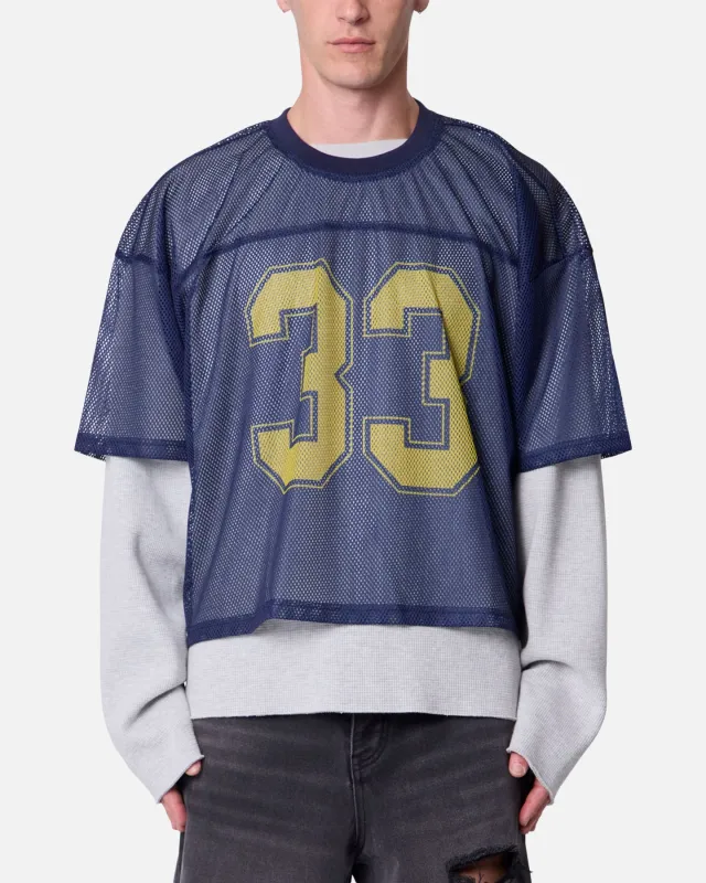 MNML Football Mesh Jersey Black made by MNML