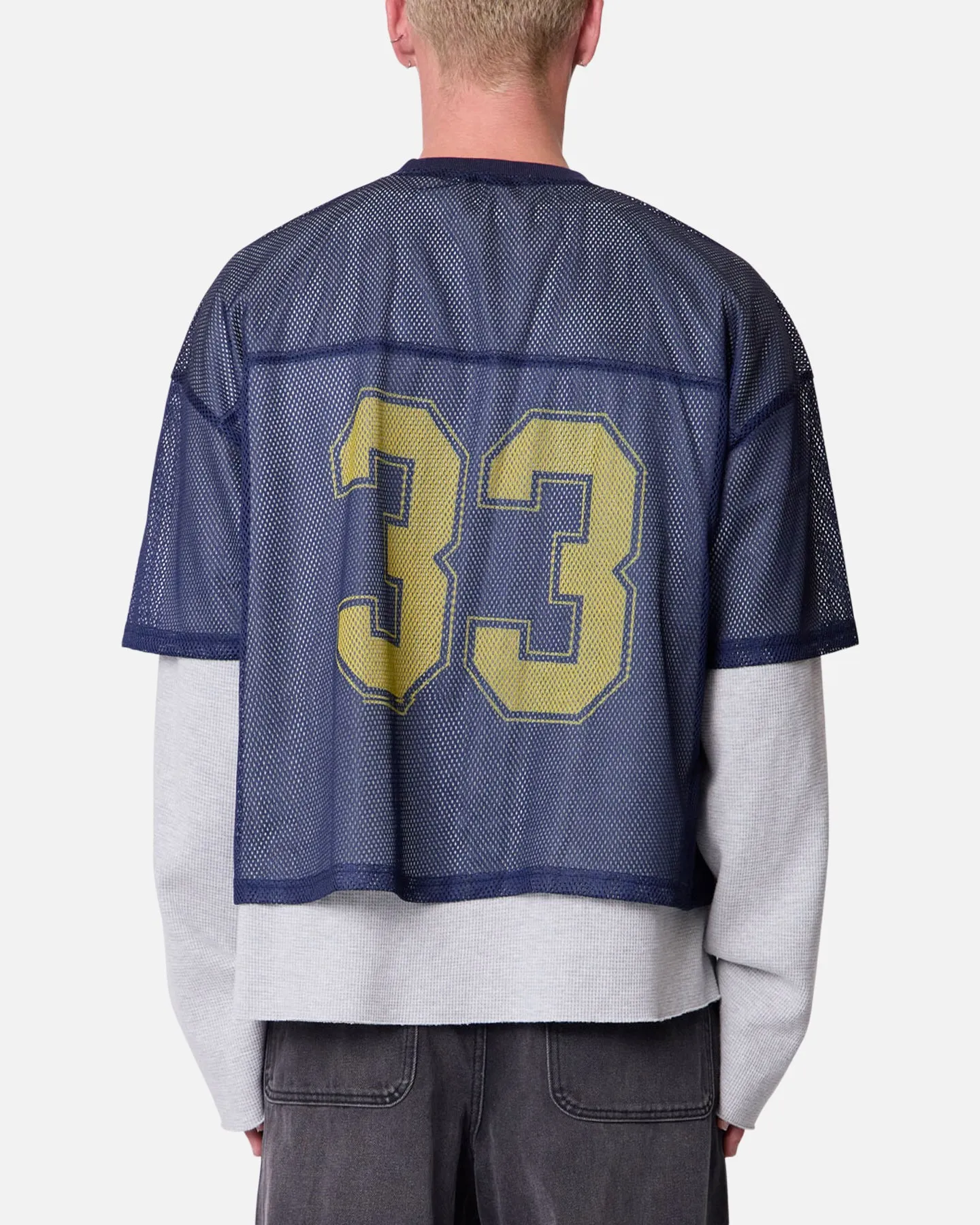 MNML Football Mesh Jersey Black sold by Culture Kings product image thumbnail 2