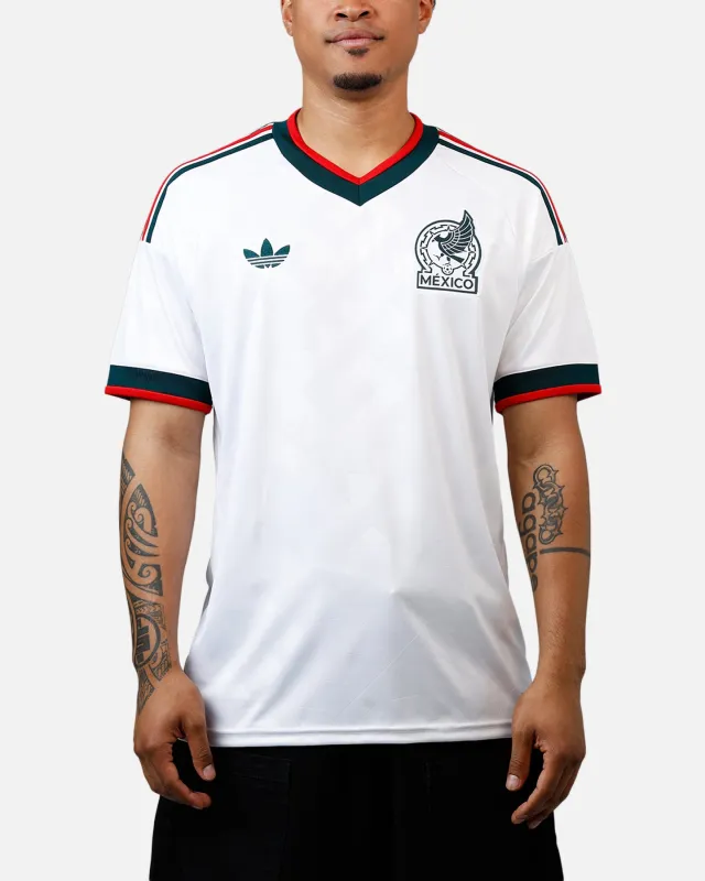 Adidas Mexico Away Replica Jersey White made by Adidas