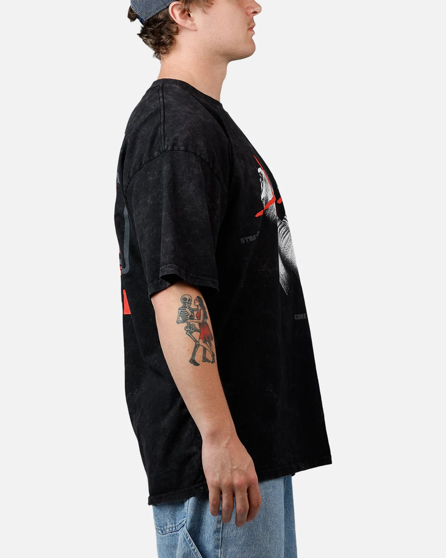 73Studio X WWE Wrestlemania 42 CM Punk T-Shirt Black Acidwash sold by Culture Kings product image thumbnail 4