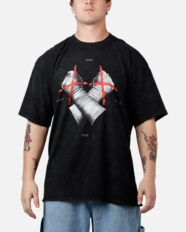 73Studio X WWE Wrestlemania 42 CM Punk T-Shirt Black Acidwash made by Culture Kings