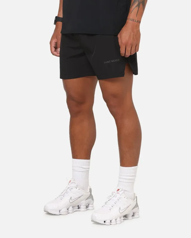 Saint Morta Athltc Training Shorts Black made by Culture Kings