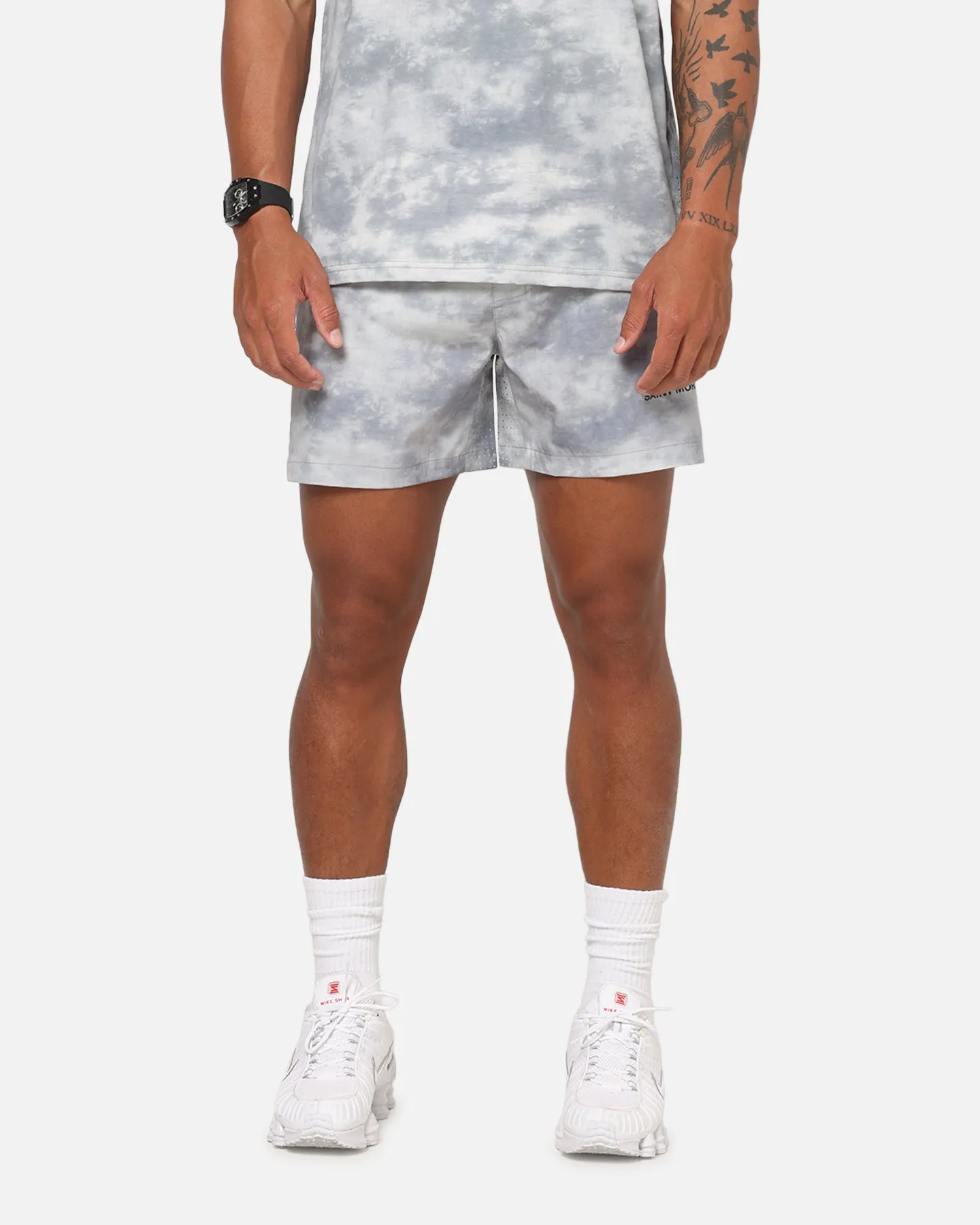 Saint Morta Athltc Training Shorts Concrete sold by Culture Kings product image thumbnail 5