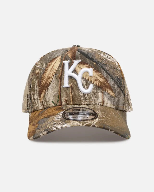 New Era Kansas City Royals 'Great Outdoors Part II' 9FORTY A-Frame Snapback Real Tree Camo made by New Era
