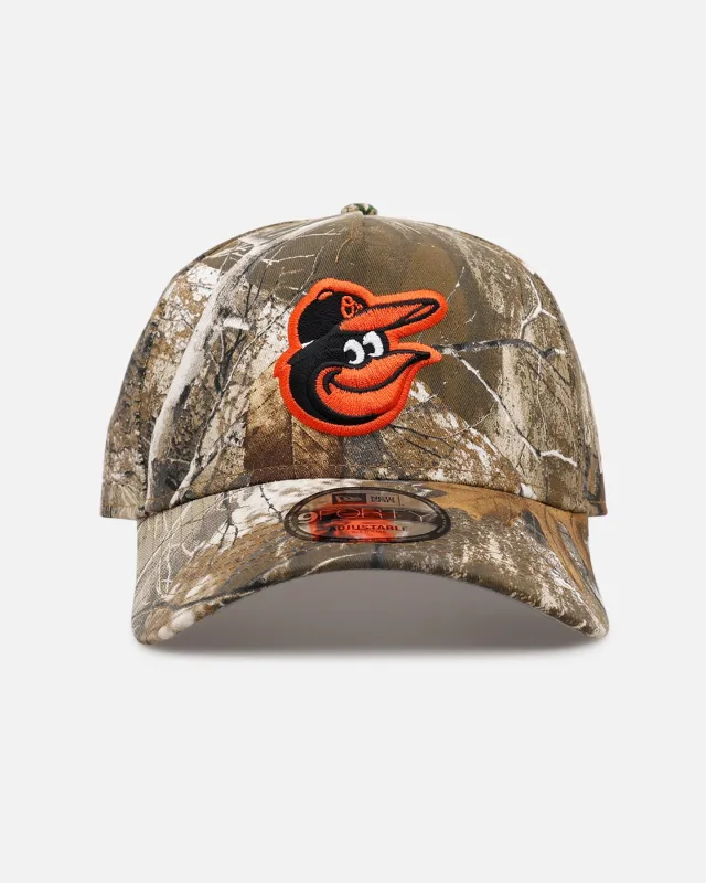 New Era Baltimore Orioles 'Great Outdoors Part II' 9FORTY A-Frame Snapback Real Tree Camo made by New Era