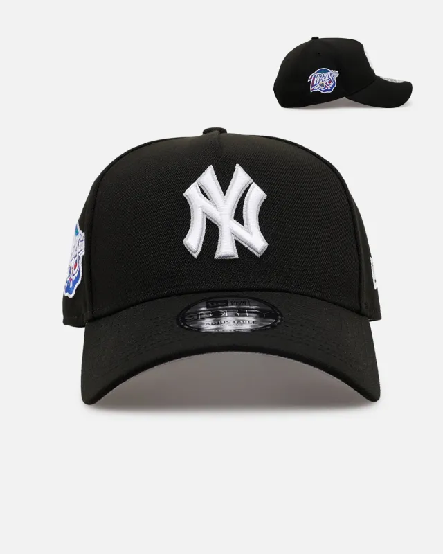 New Era New York Yankees 'Black And Team Color' 9FORTY A-Frame Snapback Black/Official Team Color made by New Era