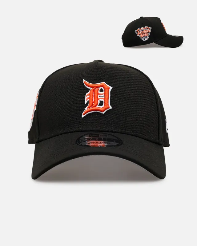 New Era Detroit Tigers 'Black And Team Color' 9FORTY A-Frame Snapback Black/Official Team Color made by New Era