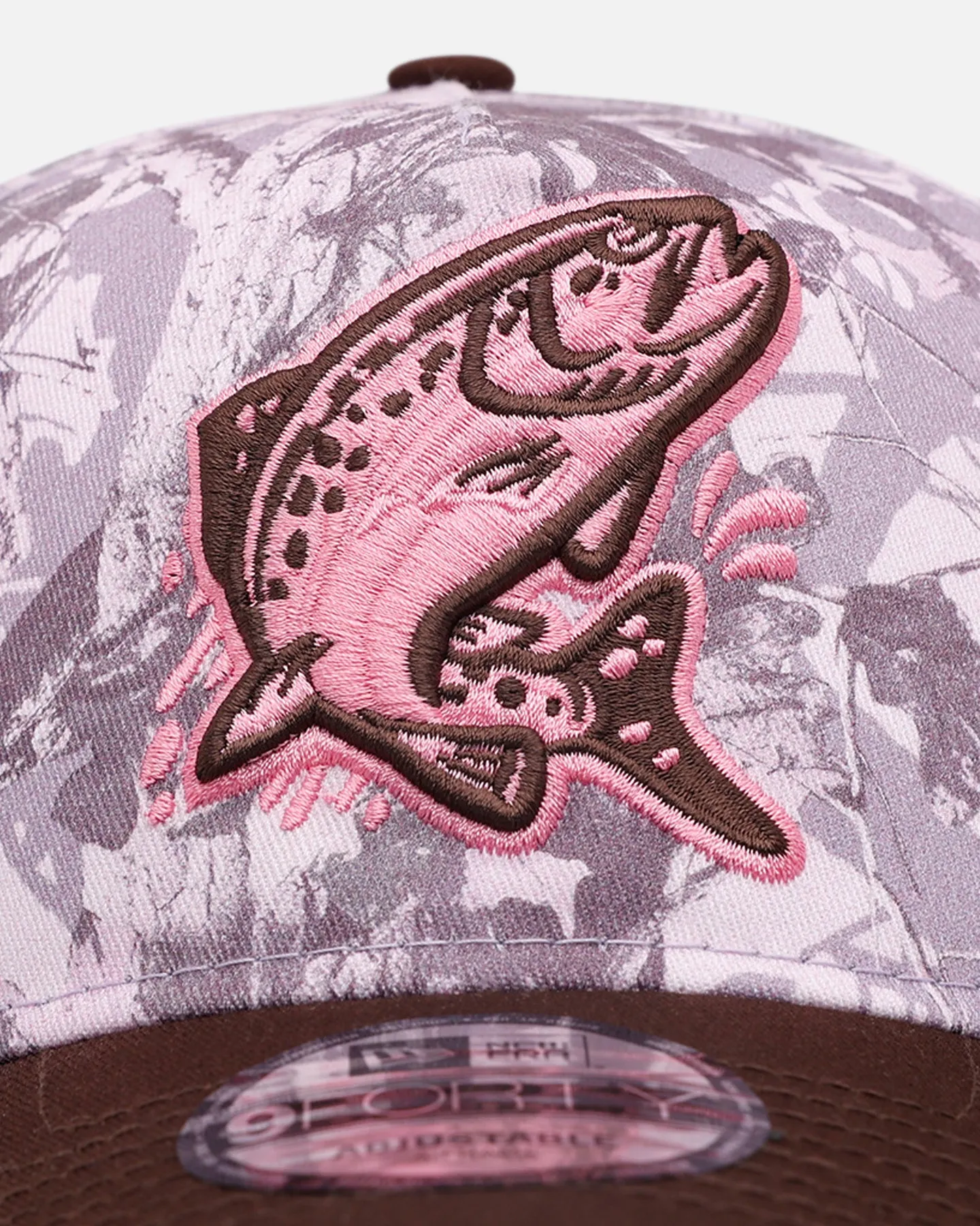 New Era Spokane Indians 'Pink Tree Camo' 9FORTY A-Frame Snapback Pink sold by Culture Kings product image thumbnail 5