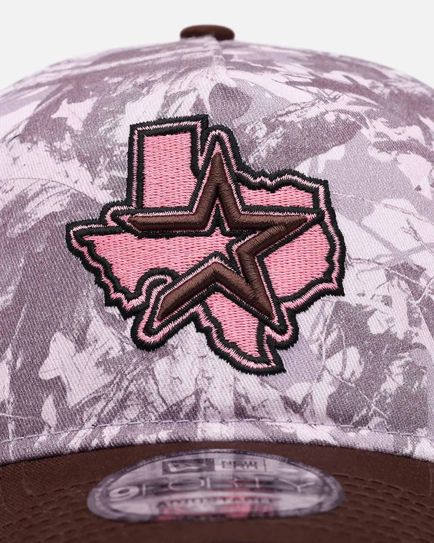 New Era Houston Astros 'Pink Tree Camo' 9FORTY A-Frame Snapback Pink sold by Culture Kings product image thumbnail 5