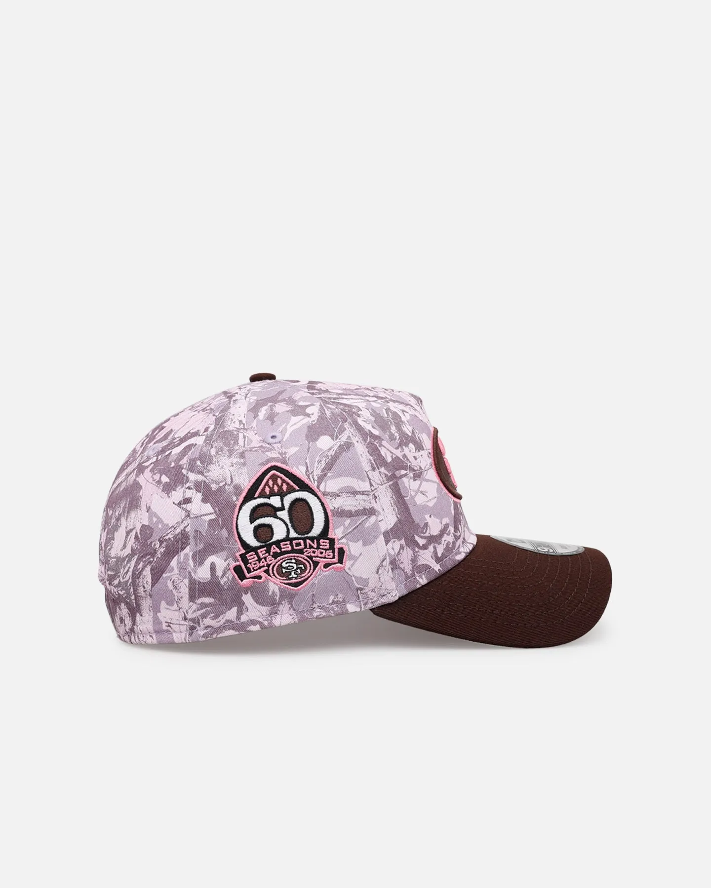 New Era San Francisco 49ers 'Pink Tree Camo' 9FORTY A-Frame Snapback Pink sold by Culture Kings product image thumbnail 3