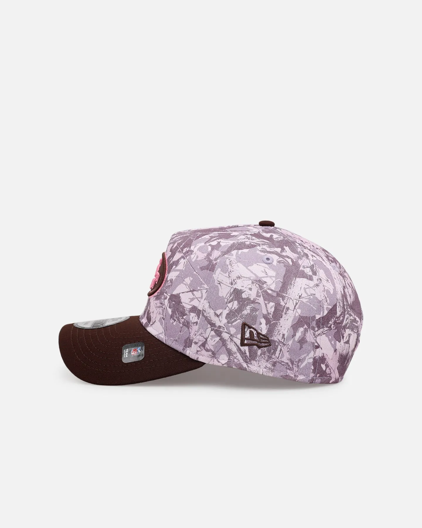 New Era San Francisco 49ers 'Pink Tree Camo' 9FORTY A-Frame Snapback Pink sold by Culture Kings product image thumbnail 4