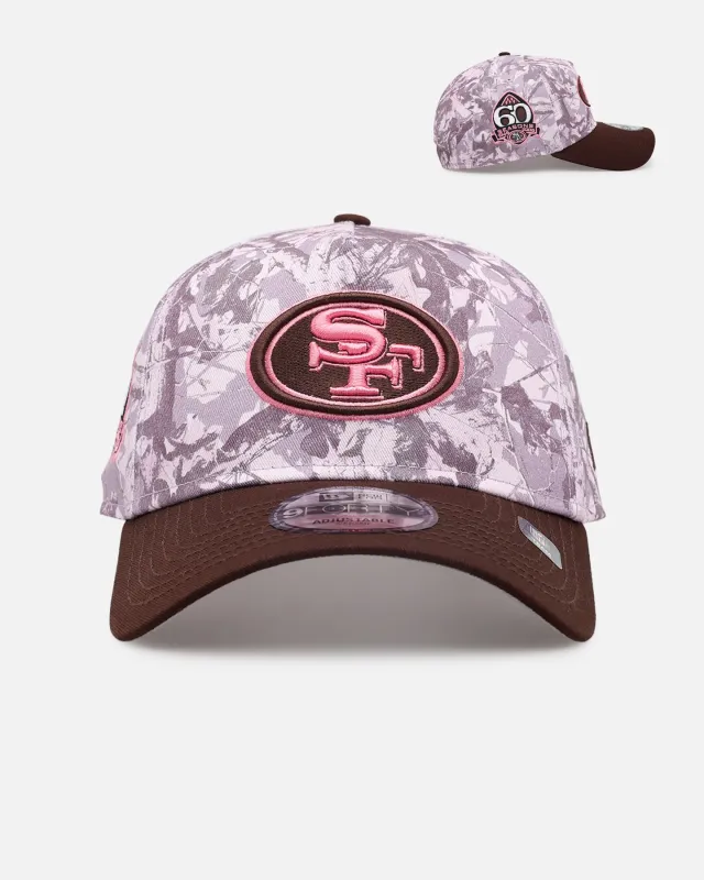 New Era San Francisco 49ers 'Pink Tree Camo' 9FORTY A-Frame Snapback Pink made by New Era