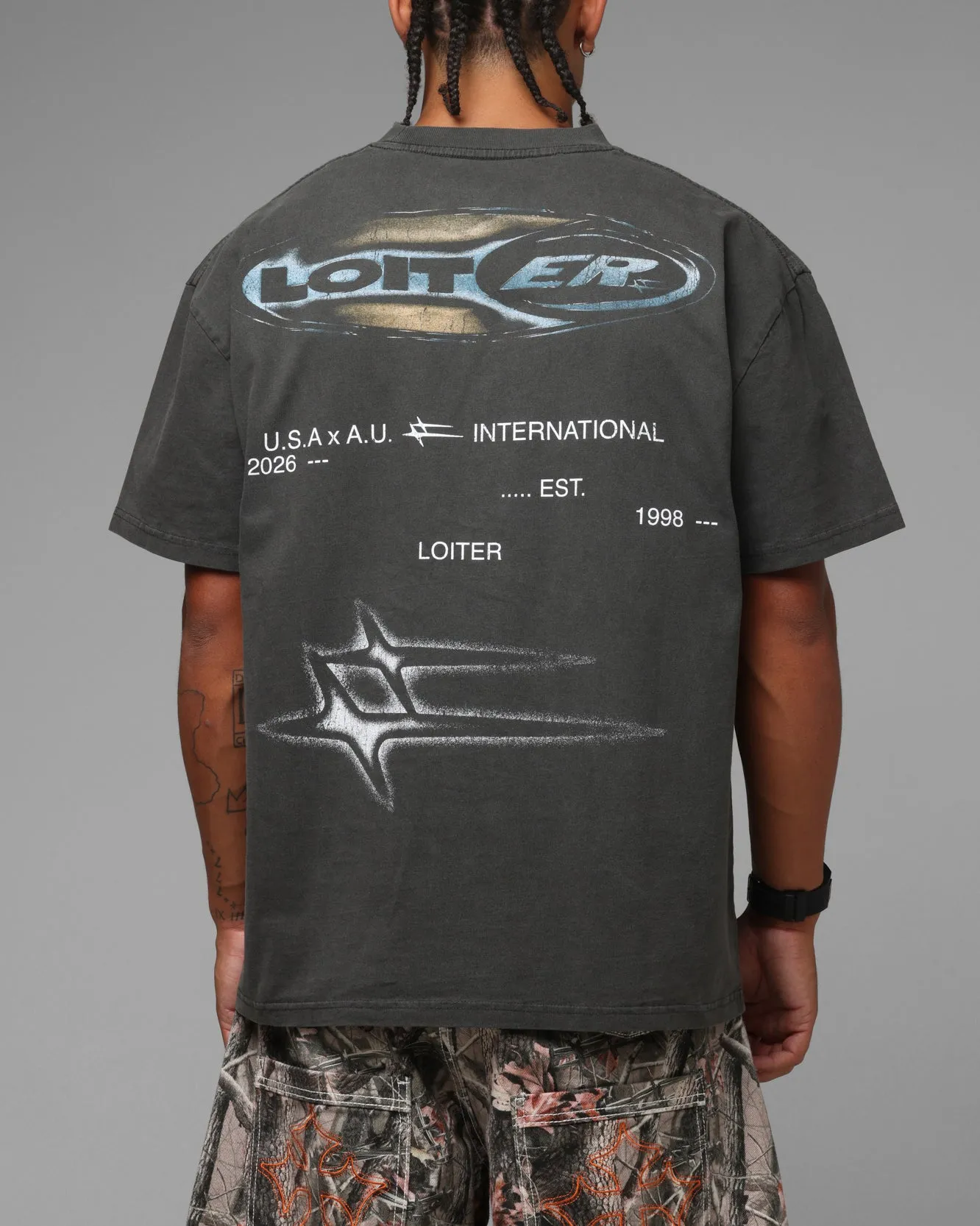 Loiter Speedform T-Shirt Black sold by Culture Kings
