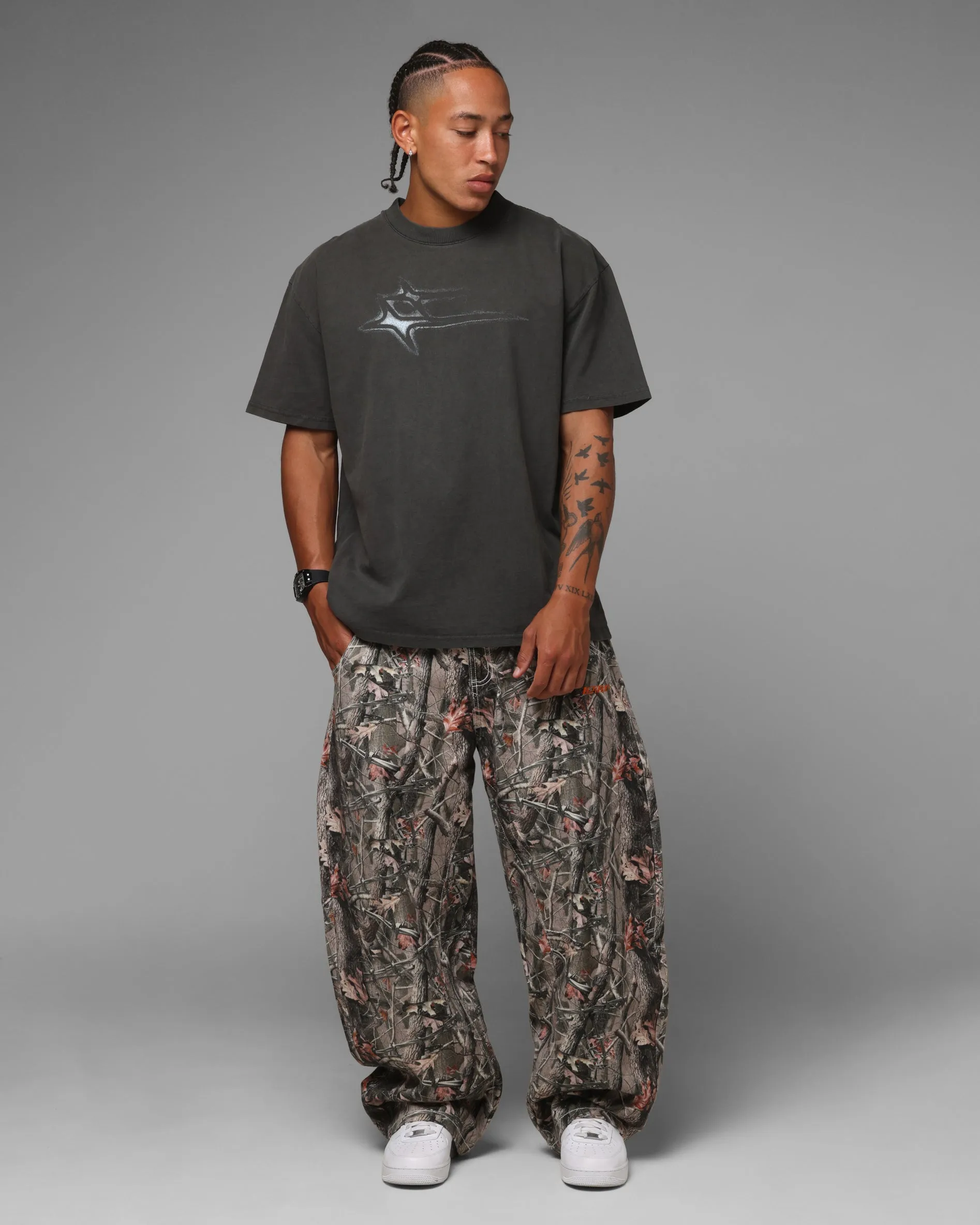 Loiter Afterimage T-Shirt Black sold by Culture Kings product image thumbnail 2