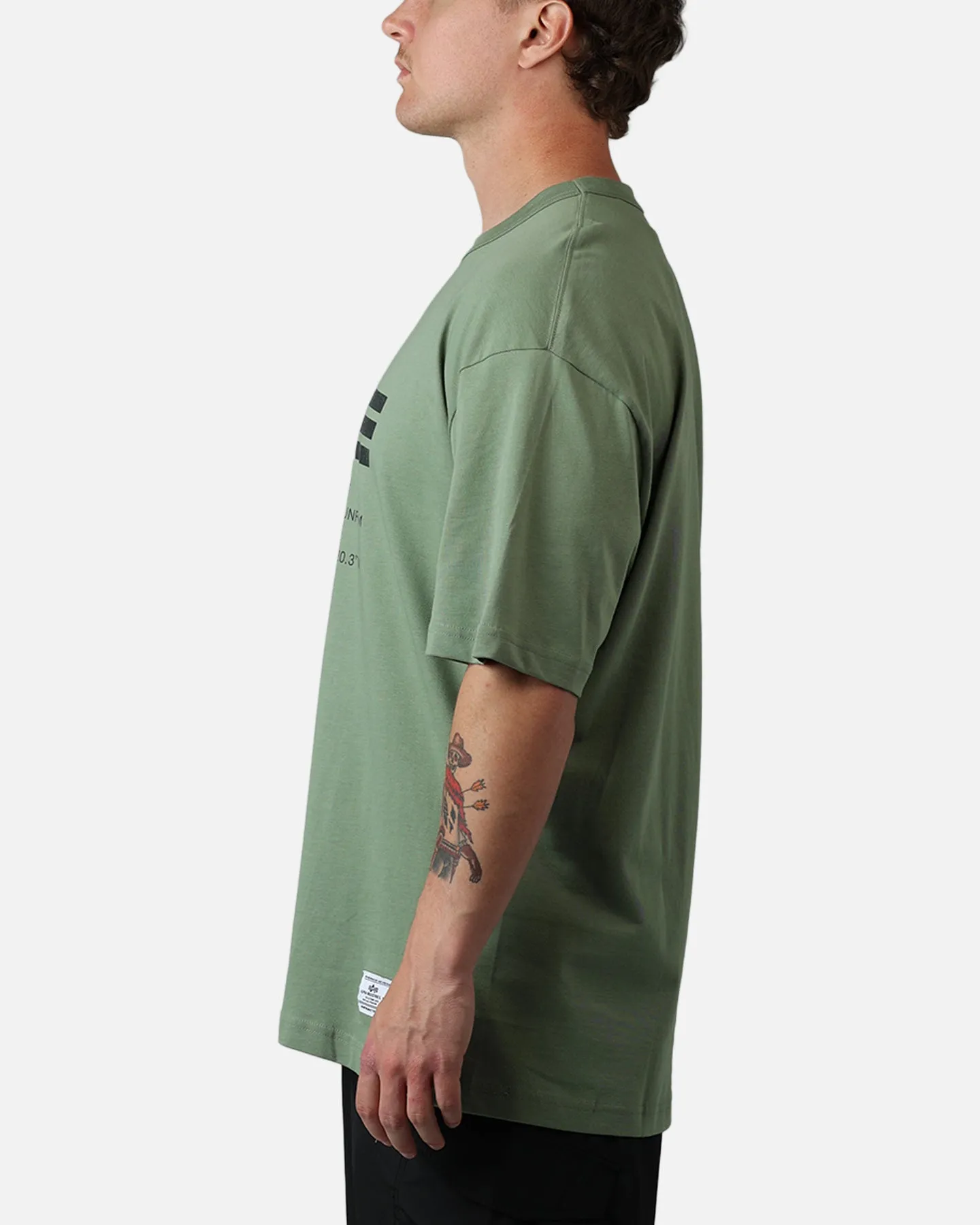 Alpha Industries Relaxed Coordinates T-Shirt Moss sold by Culture Kings product image thumbnail 5