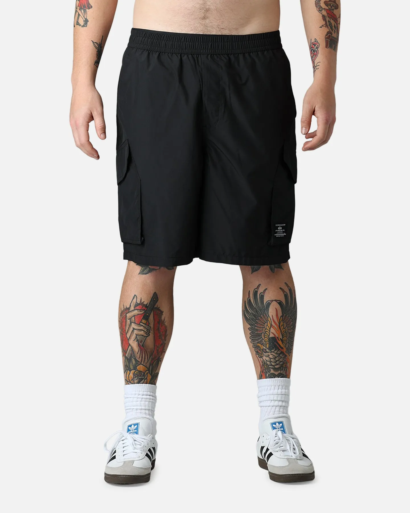 Alpha Industries CWU Relaxed Shorts Black sold by Culture Kings product image thumbnail 5