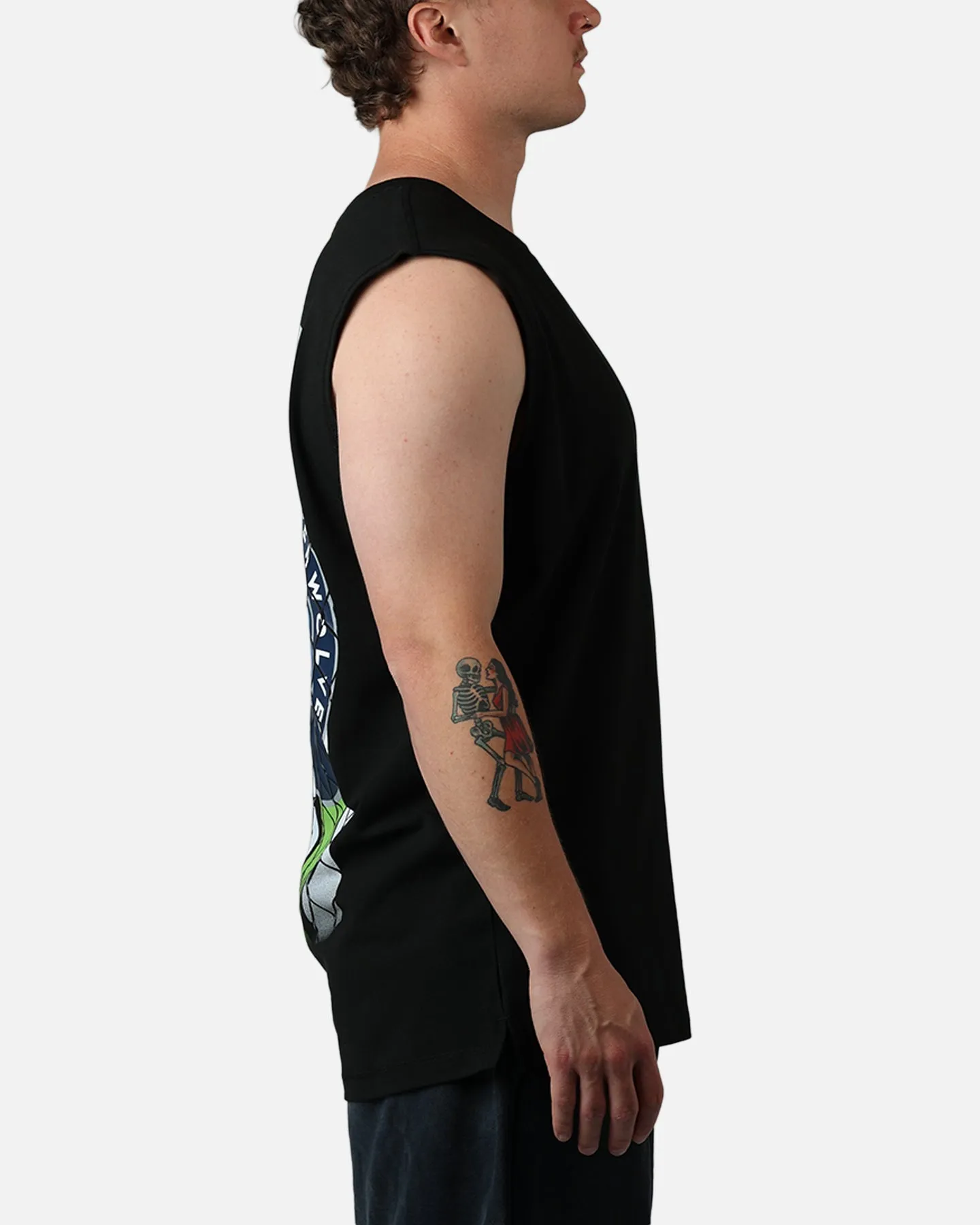 New Era Minnesota Timberwolves Muscle T-Shirt Black sold by Culture Kings product image thumbnail 4