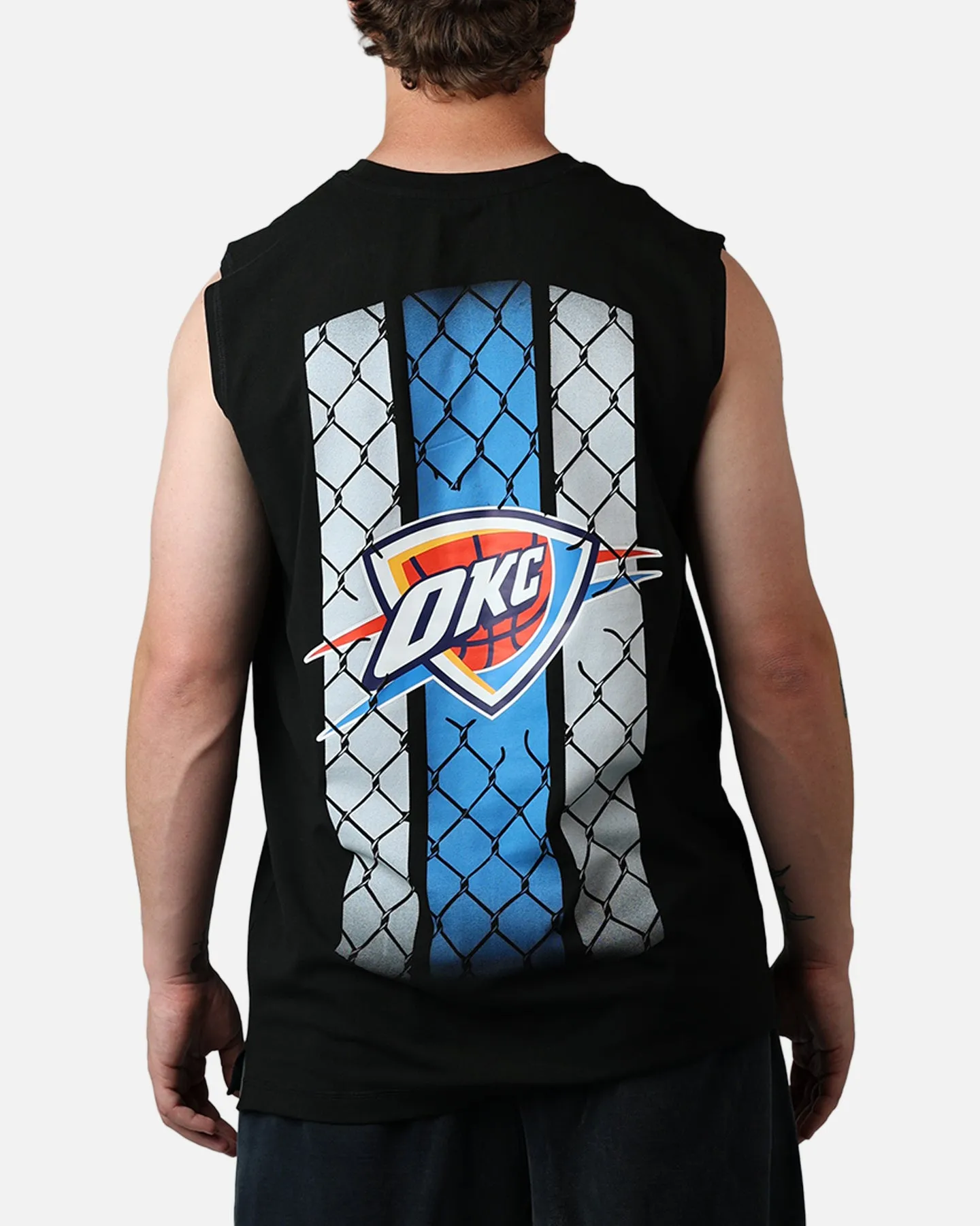 New Era Oklahoma City Thunder Muscle T-Shirt Black sold by Culture Kings