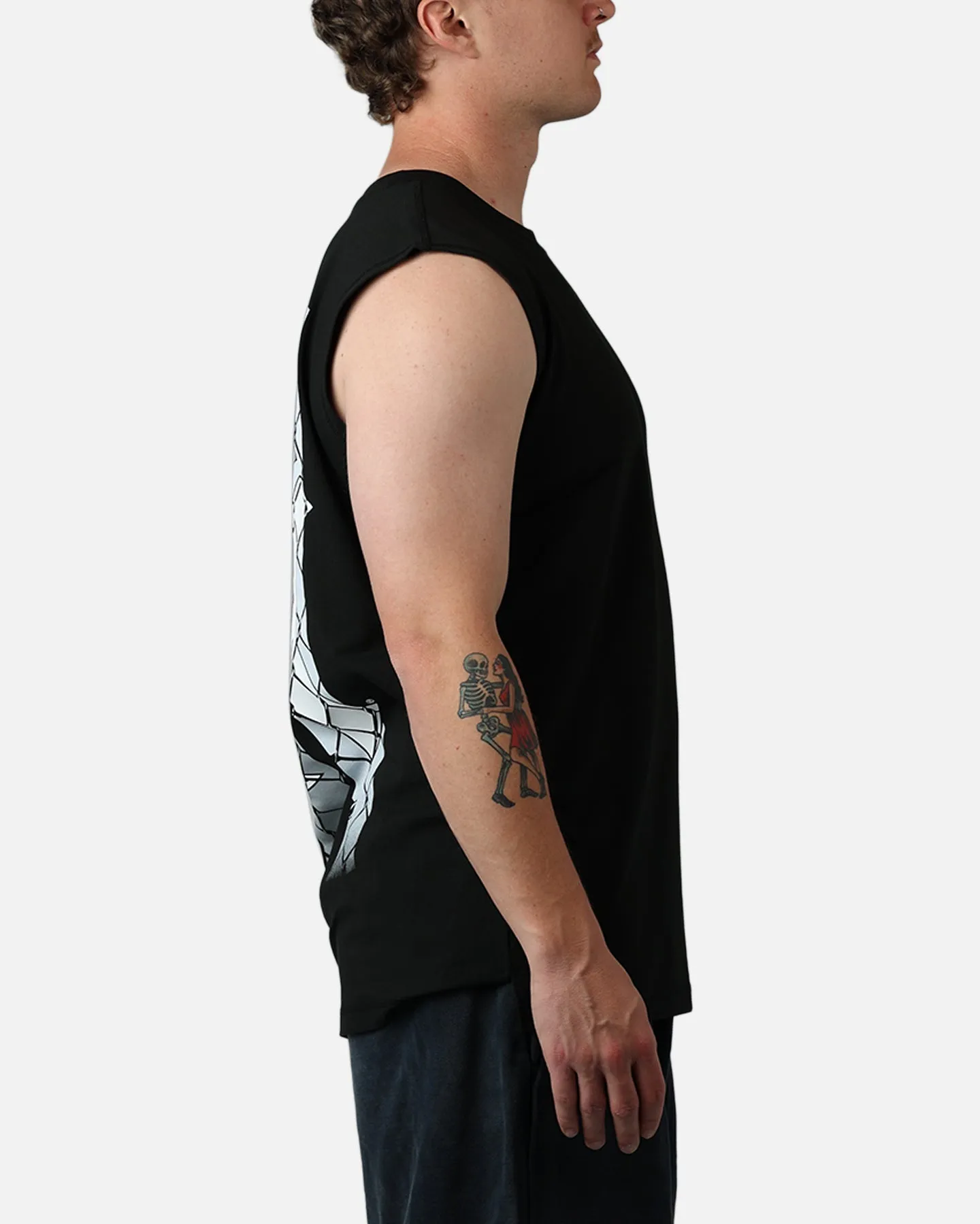 New Era New York Yankees Muscle T-Shirt Black sold by Culture Kings product image thumbnail 4