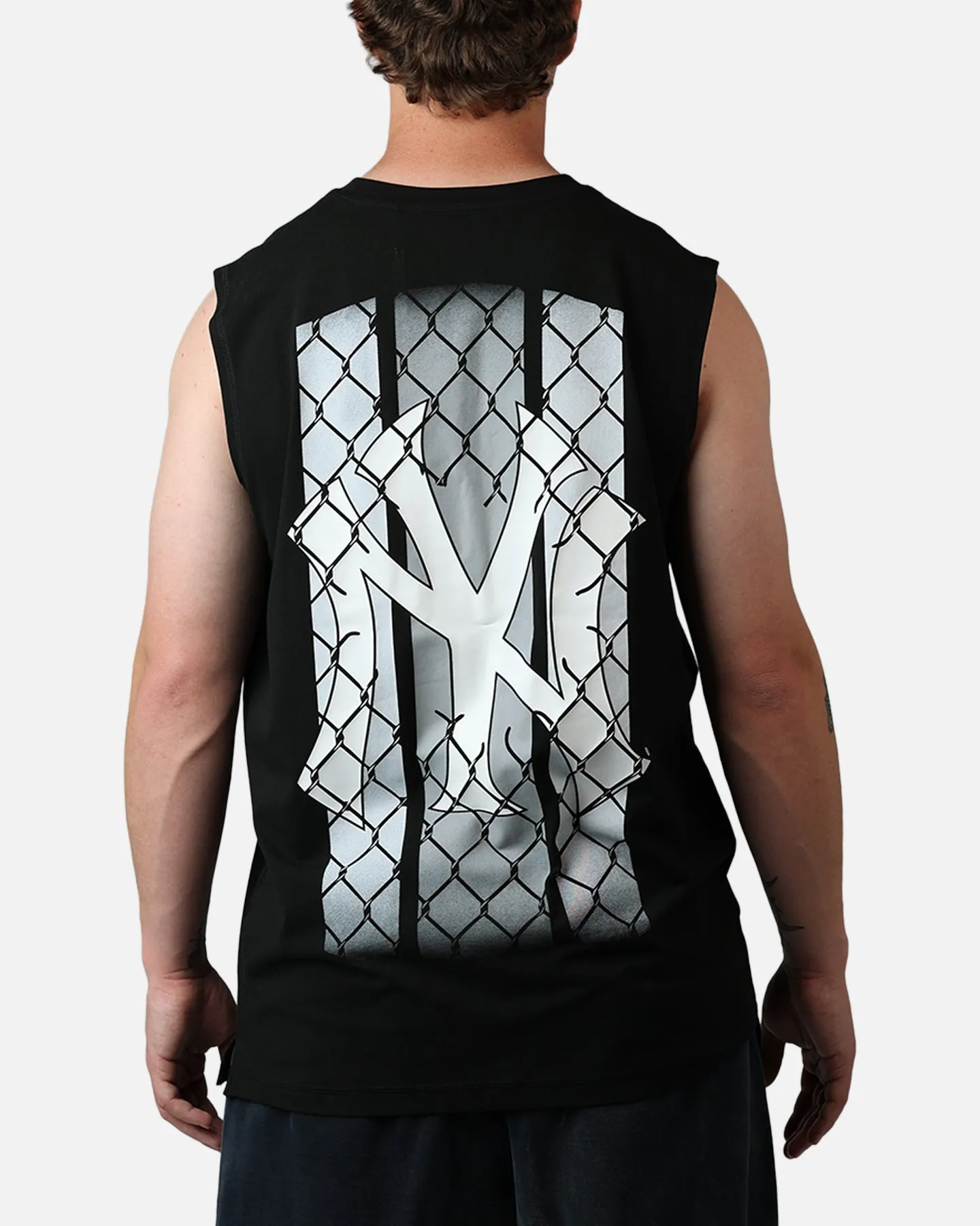 New Era New York Yankees Muscle T-Shirt Black sold by Culture Kings