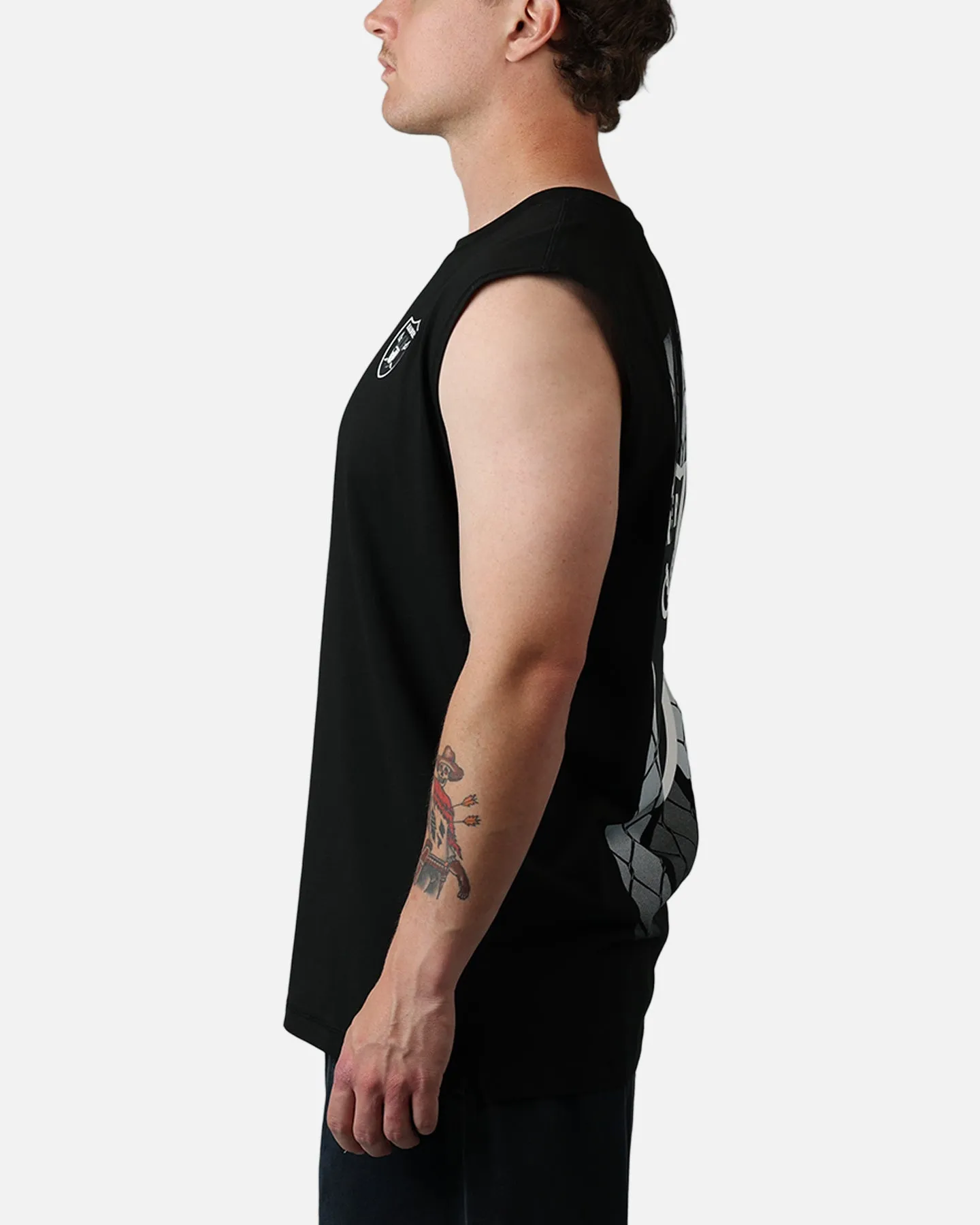 New Era Las Vegas Raiders Muscle T-Shirt Black sold by Culture Kings product image thumbnail 5