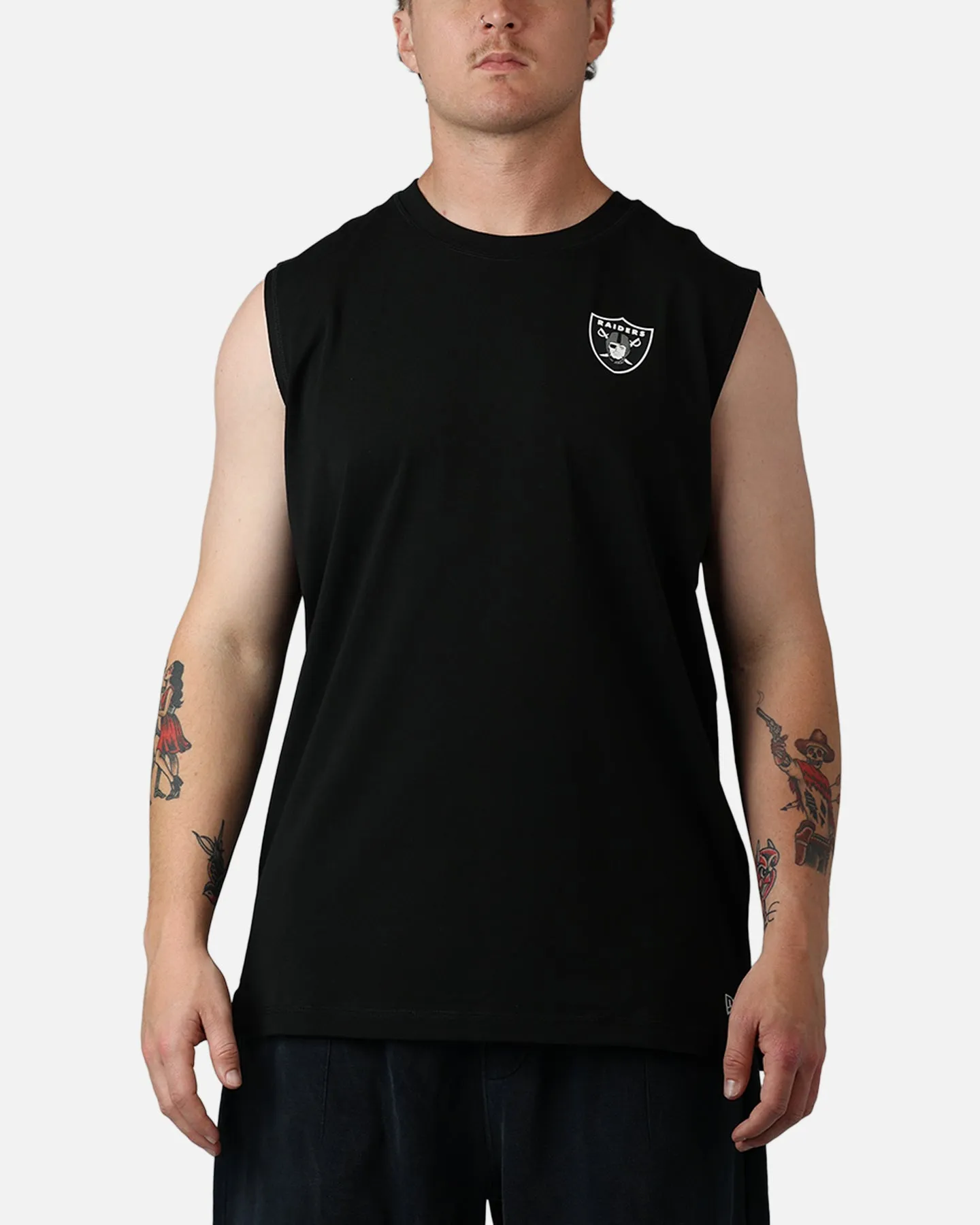 New Era Las Vegas Raiders Muscle T-Shirt Black sold by Culture Kings product image thumbnail 2