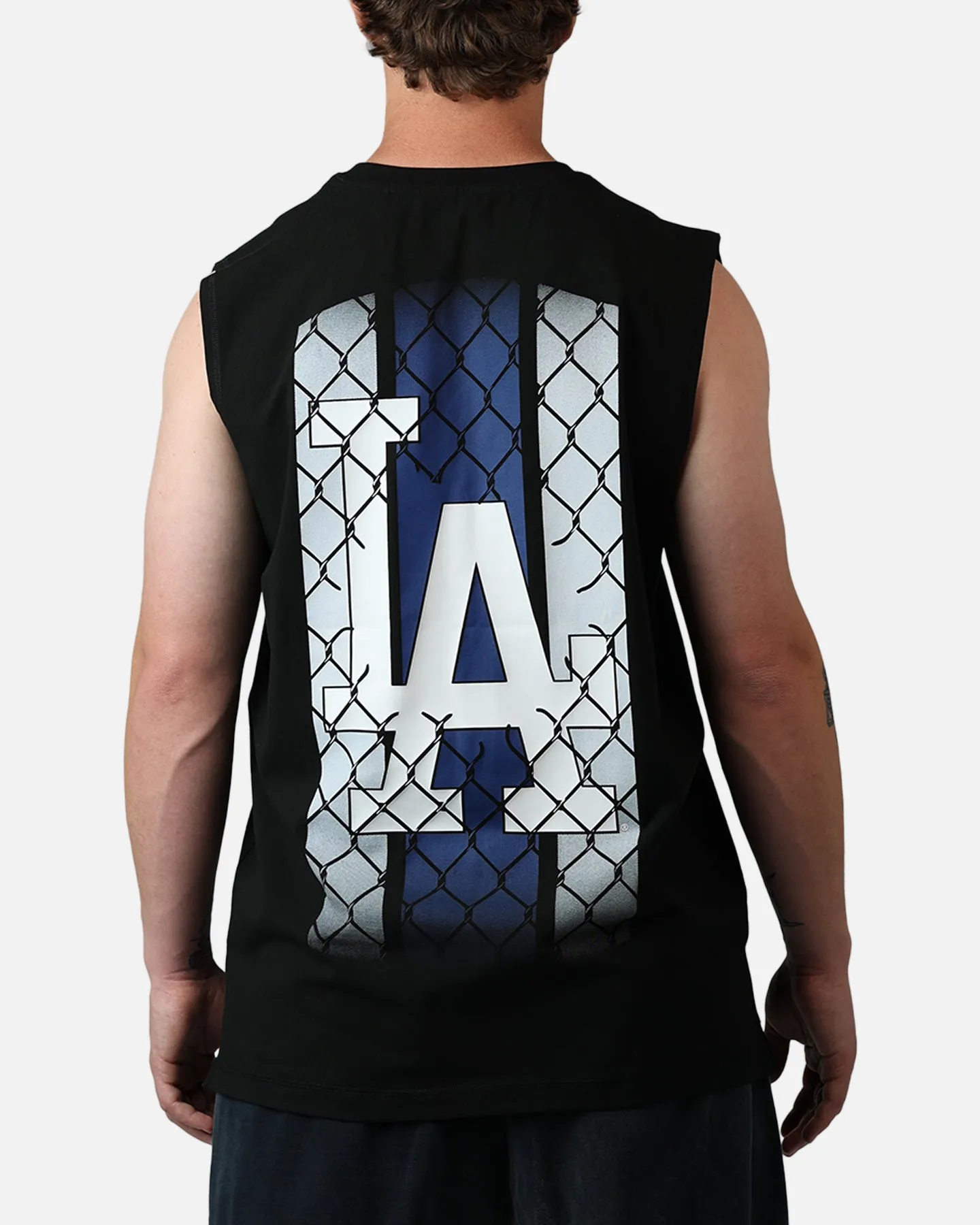 New Era Los Angeles Dodgers Muscle T-Shirt Black sold by Culture Kings