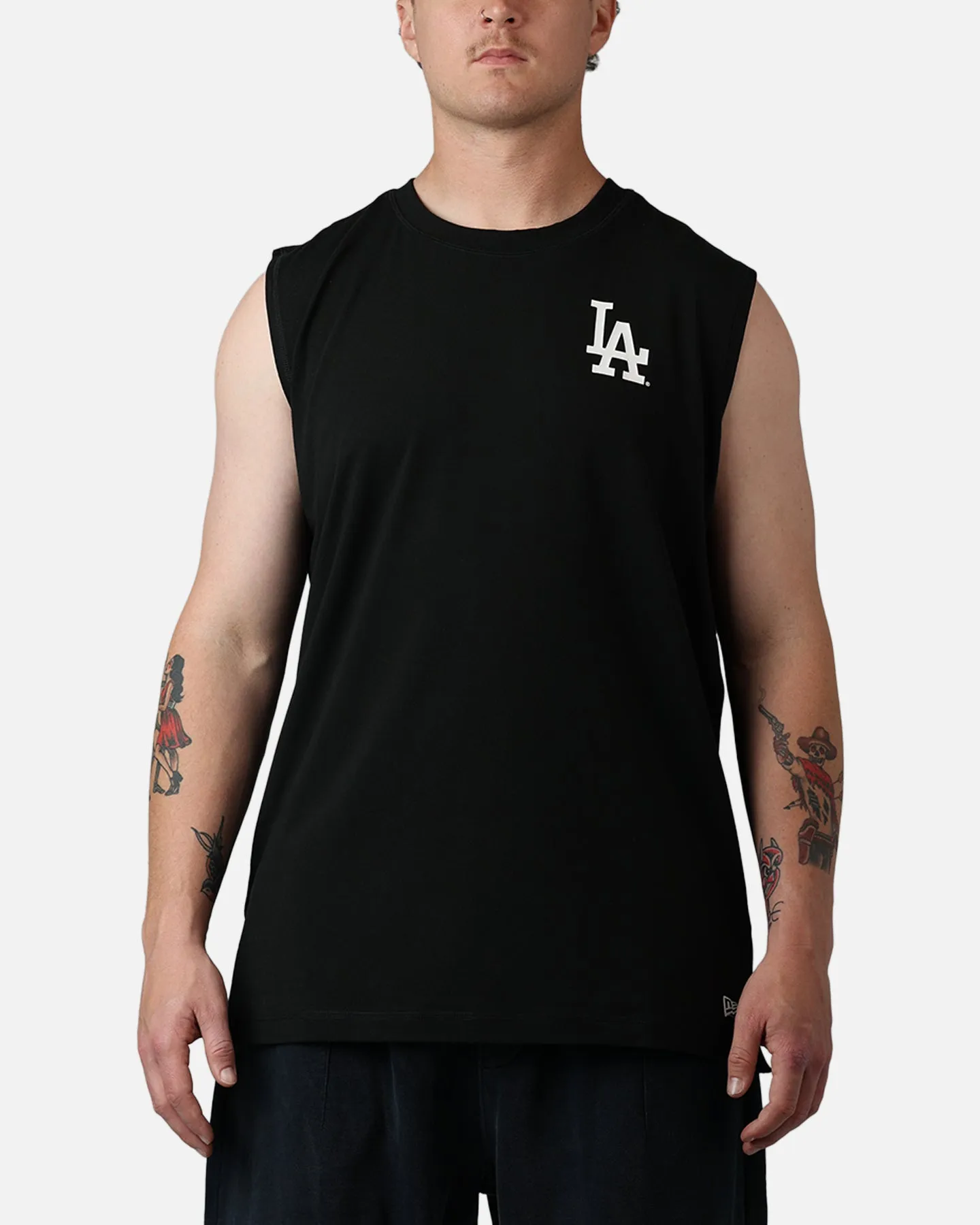 New Era Los Angeles Dodgers Muscle T-Shirt Black sold by Culture Kings product image thumbnail 2