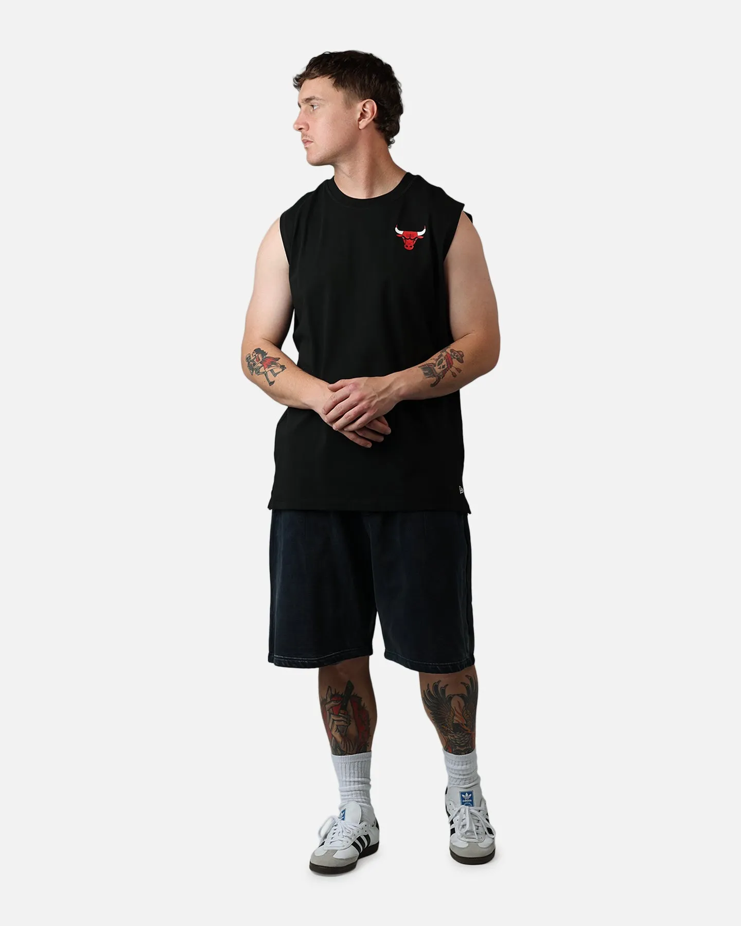 New Era Chicago Bulls Muscle T-Shirt Black sold by Culture Kings product image thumbnail 3