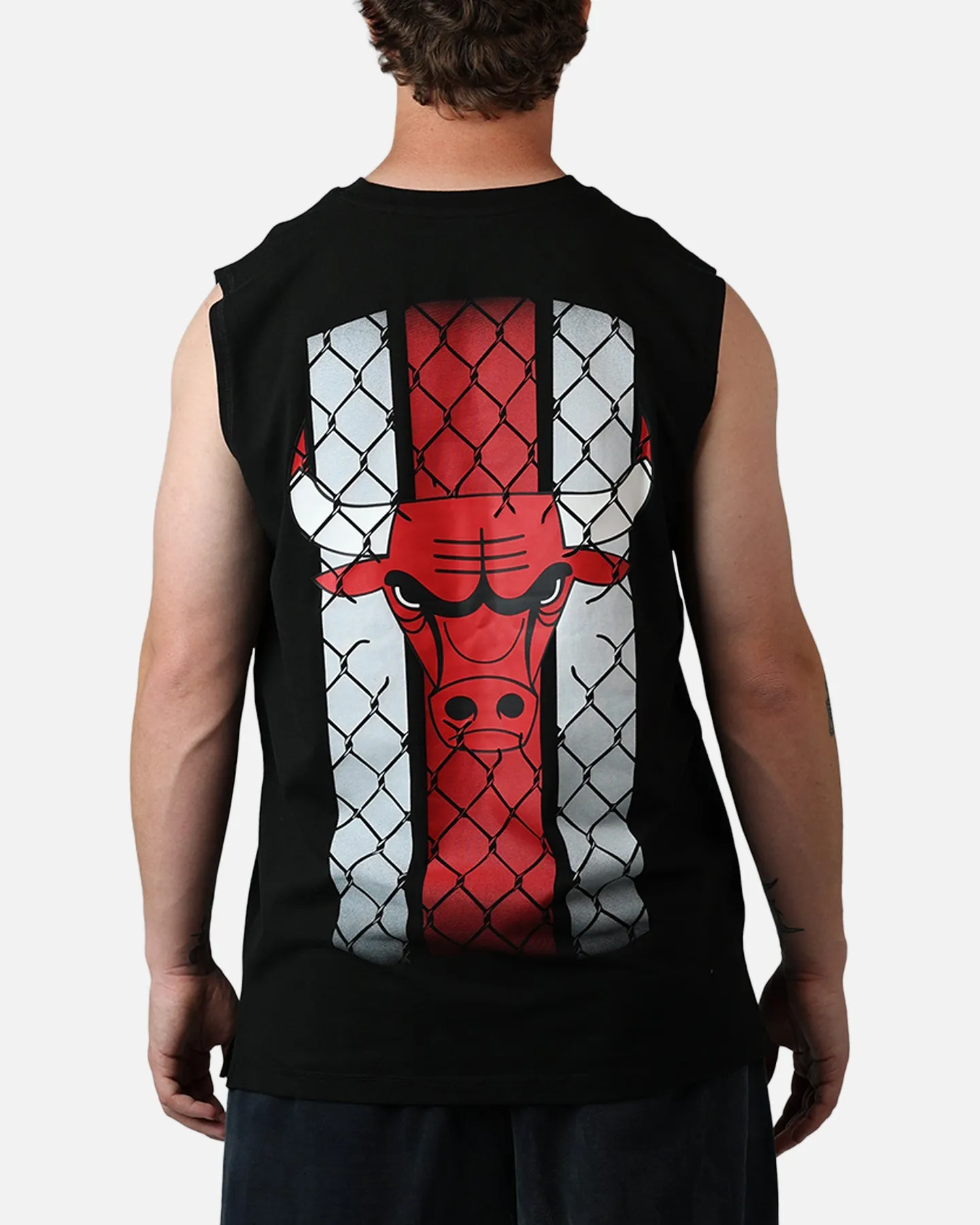 New Era Chicago Bulls Muscle T-Shirt Black sold by Culture Kings