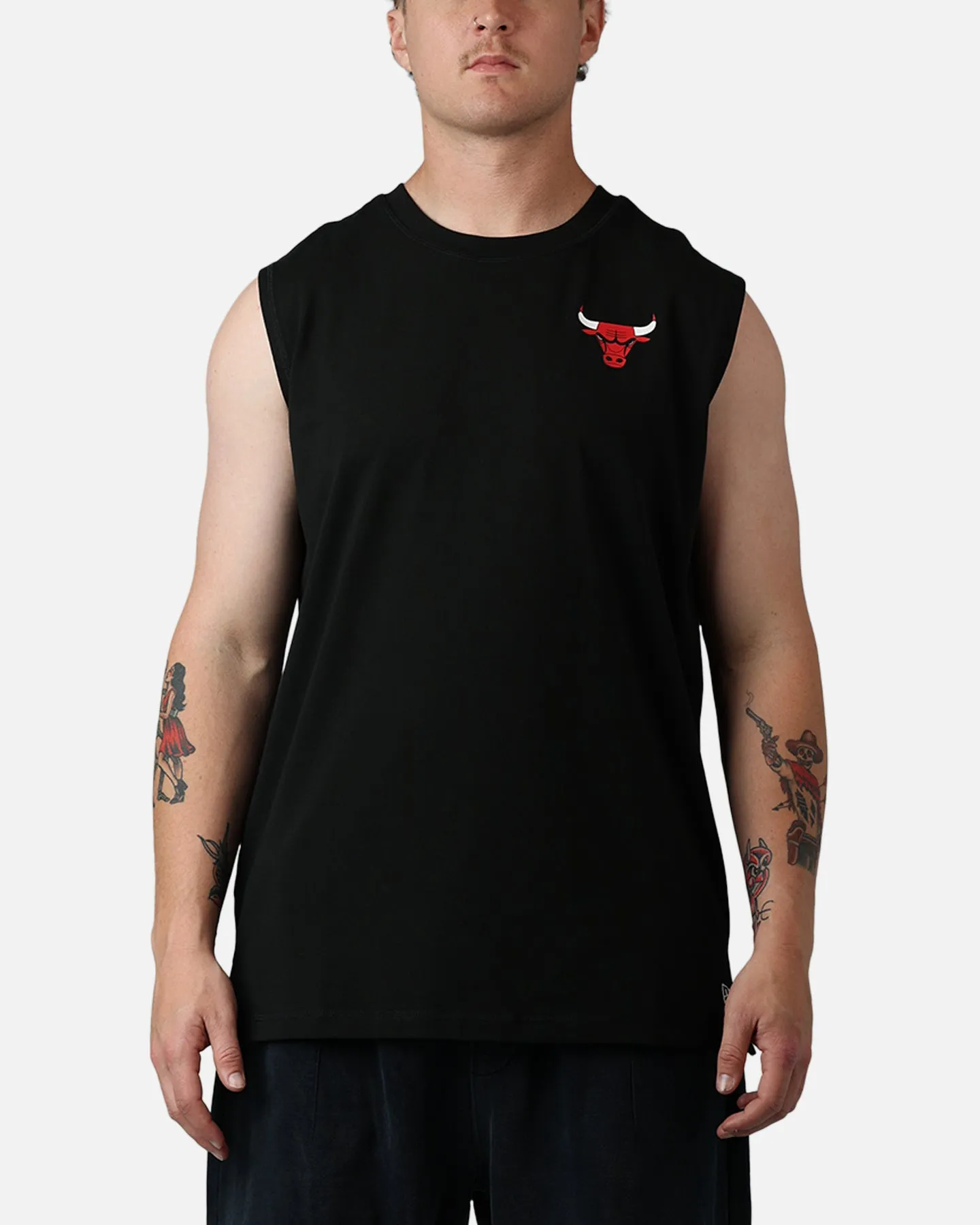 New Era Chicago Bulls Muscle T-Shirt Black sold by Culture Kings product image thumbnail 2