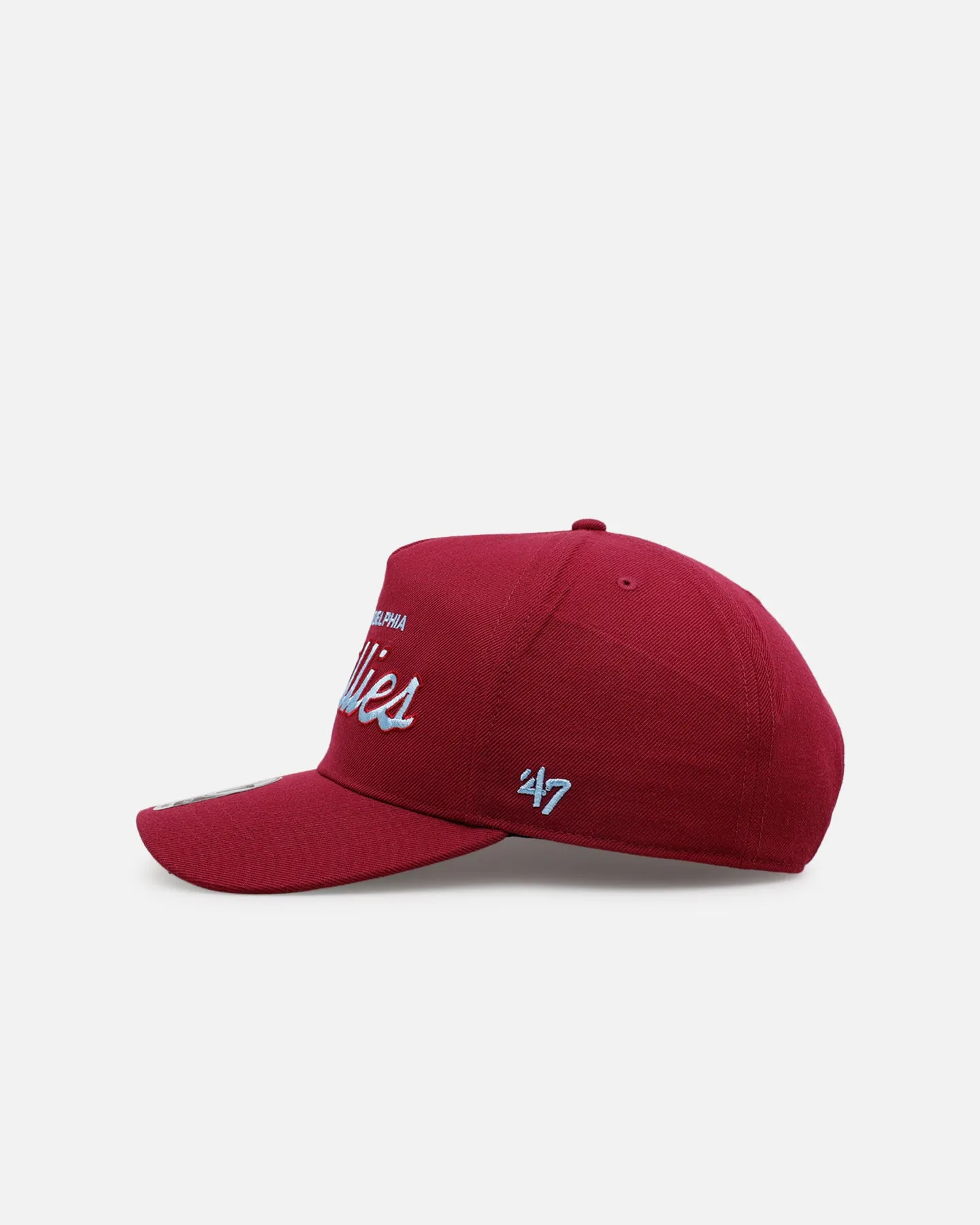 47 Brand Philadelphia Phillies 'Vintage Script' 47 Hitch Snapback Burgundy sold by Culture Kings product image thumbnail 4