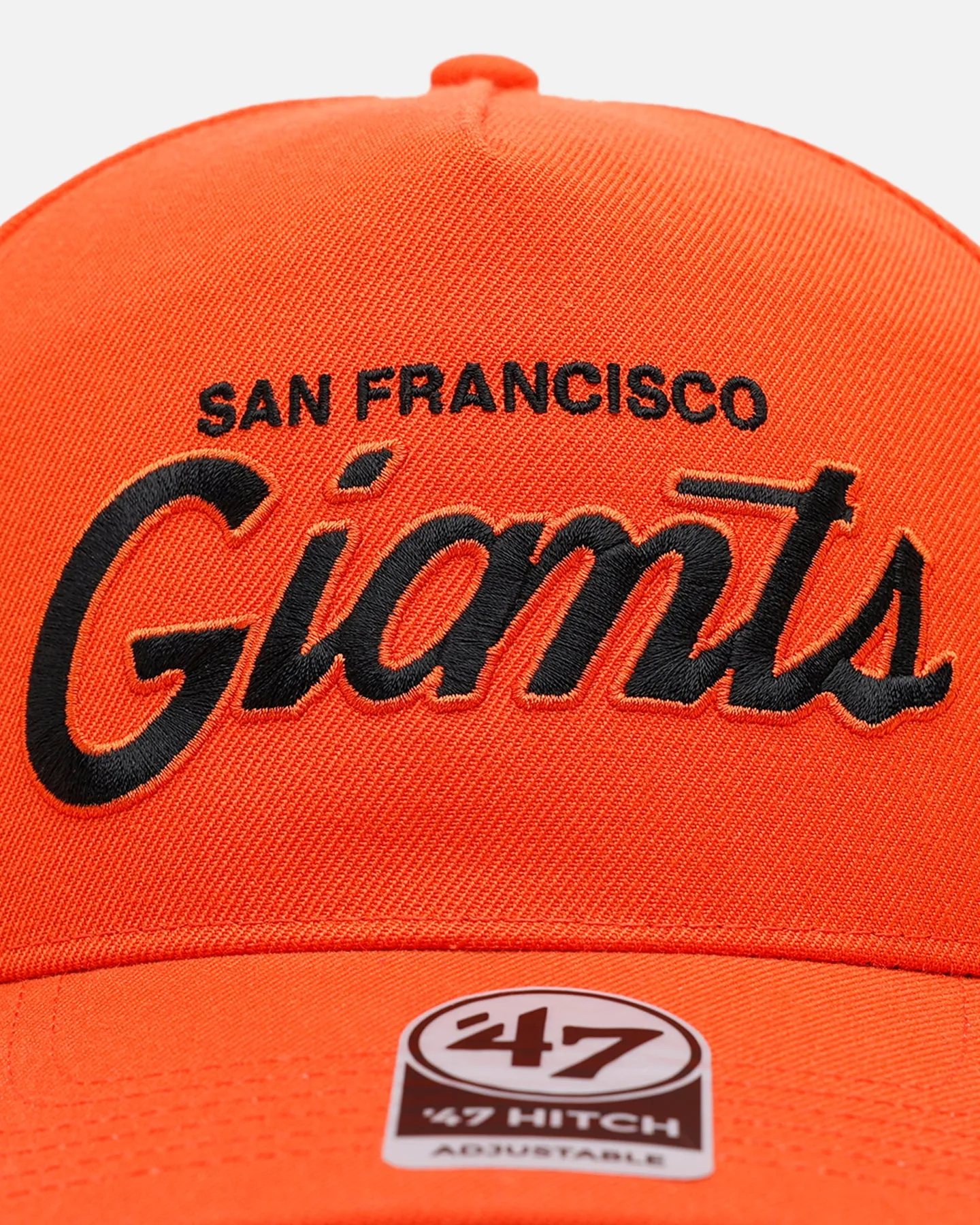 47 Brand San Francisco Giants 'Vintage Script' 47 Hitch Snapback Orange sold by Culture Kings product image thumbnail 5