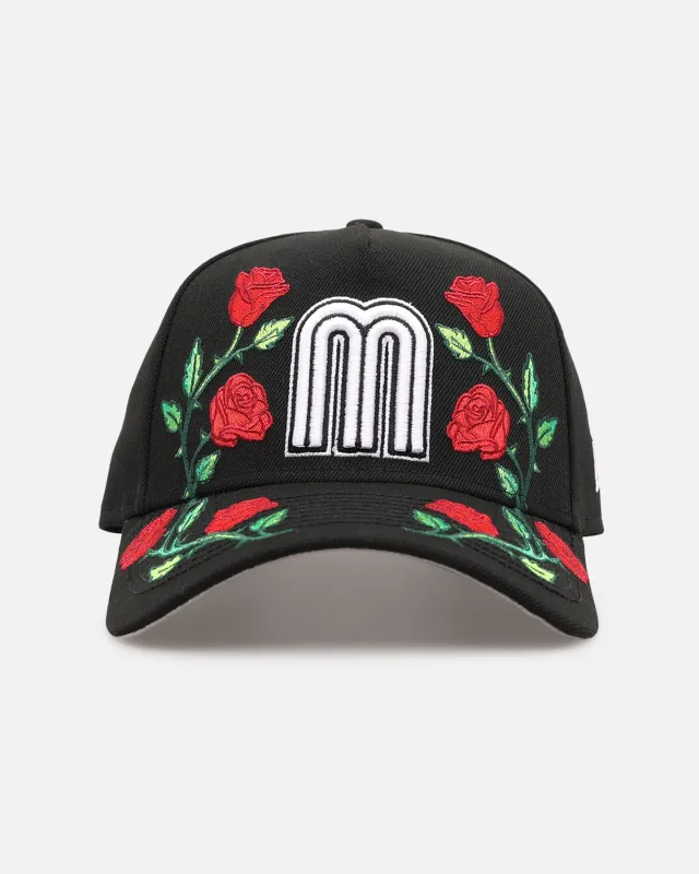 New Era Mexico National Baseball Team 'Garden' 9FORTY A-Frame Snapback Black made by New Era