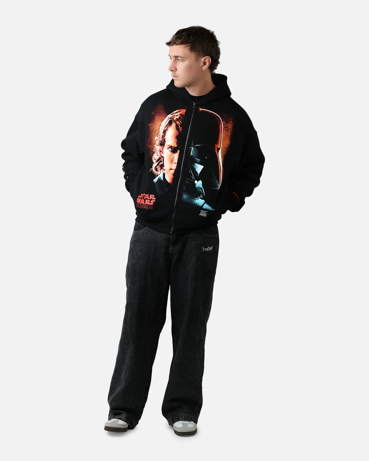 73Studio Star Wars 2005 Vader Zip Hoodie Black sold by Culture Kings product image thumbnail 3