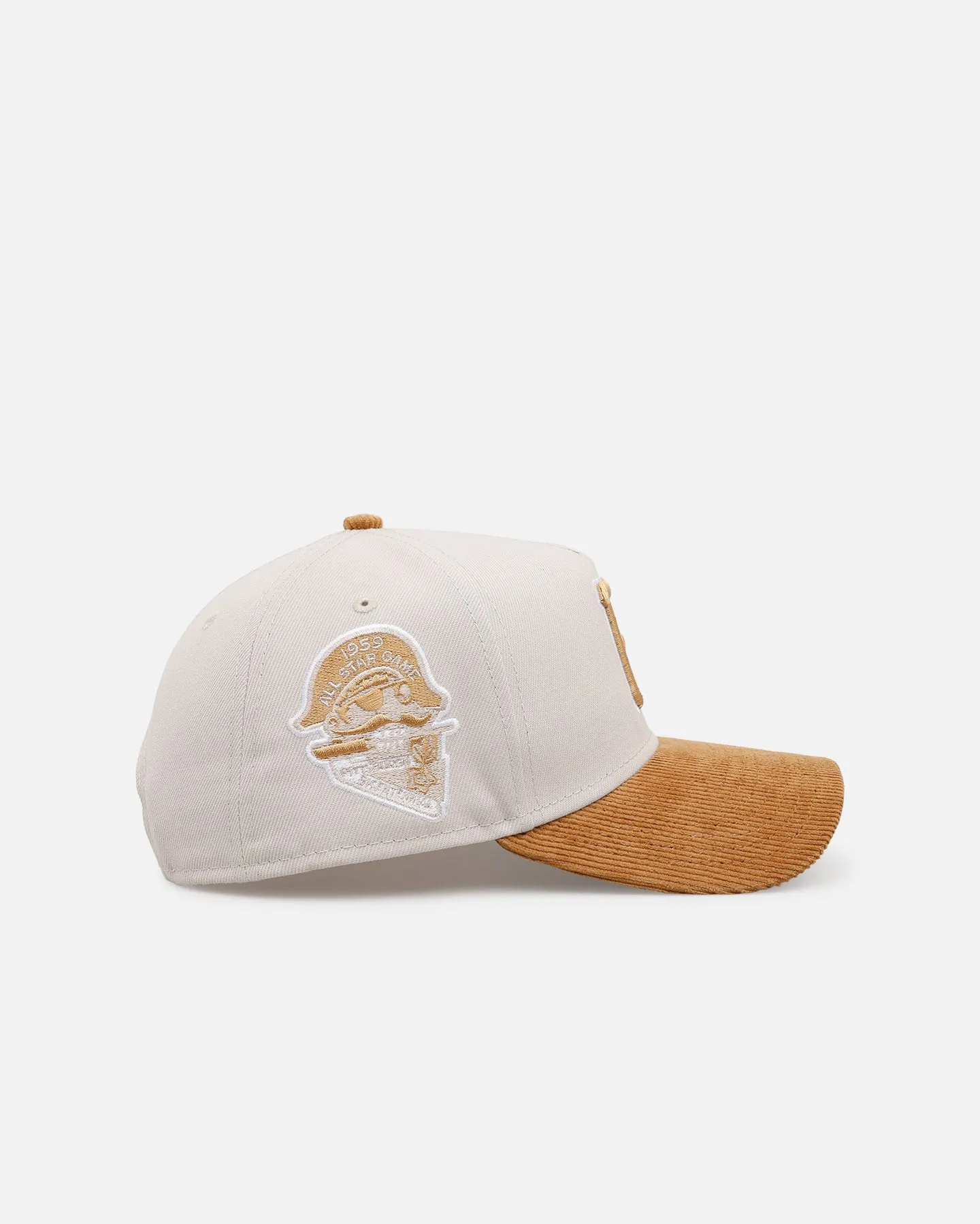 New Era Pittsburgh Pirates 'Honey Pot' 9FORTY A-Frame Snapback Stone/Wheat sold by Culture Kings product image thumbnail 4