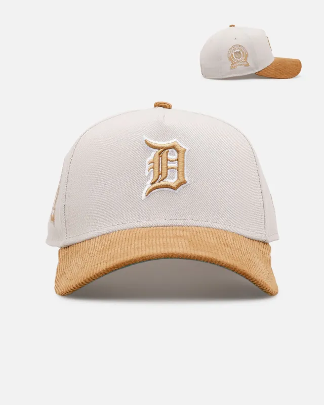 New Era Detroit Tigers 'Honey Pot' 9FORTY A-Frame Snapback Stone/Wheat made by New Era