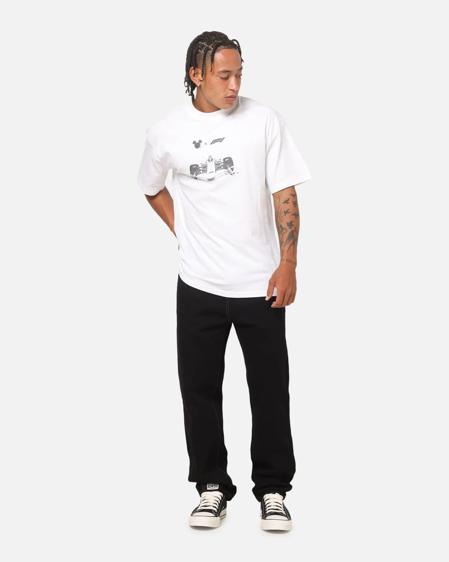 Culture Kings Disney x Formula 1® Mickey Mechanic Vintage T-Shirt White sold by Culture Kings product image thumbnail 4