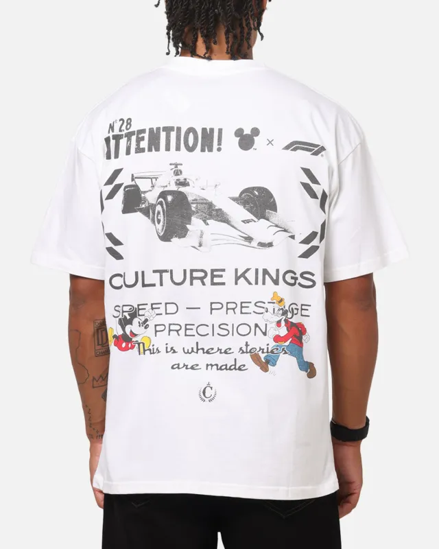 Culture Kings Disney x Formula 1® Mickey Mechanic Vintage T-Shirt White made by Culture Kings