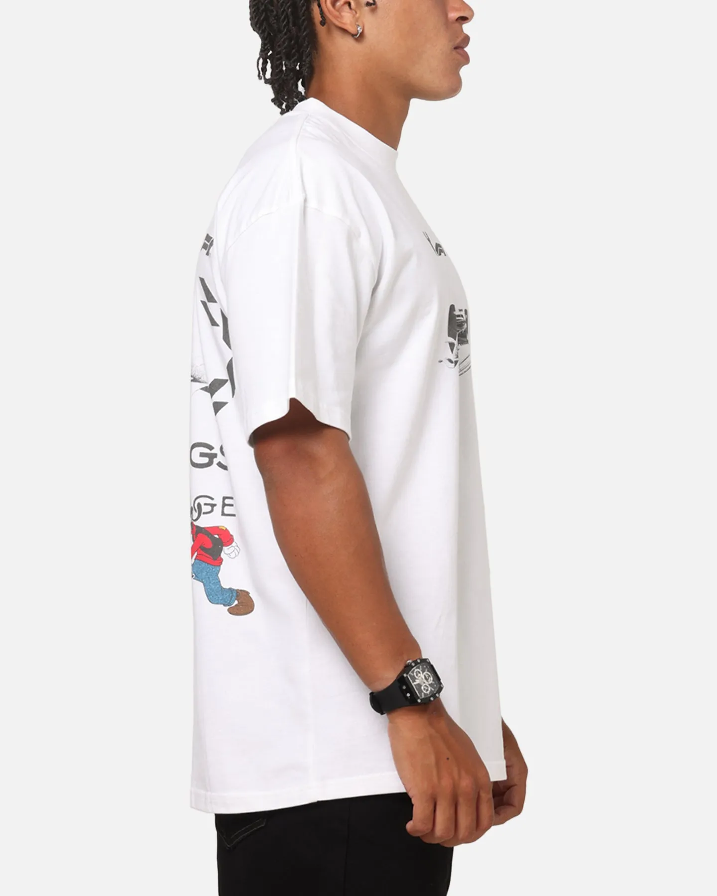 Culture Kings Disney x Formula 1® Mickey Mechanic Vintage T-Shirt White sold by Culture Kings product image thumbnail 5