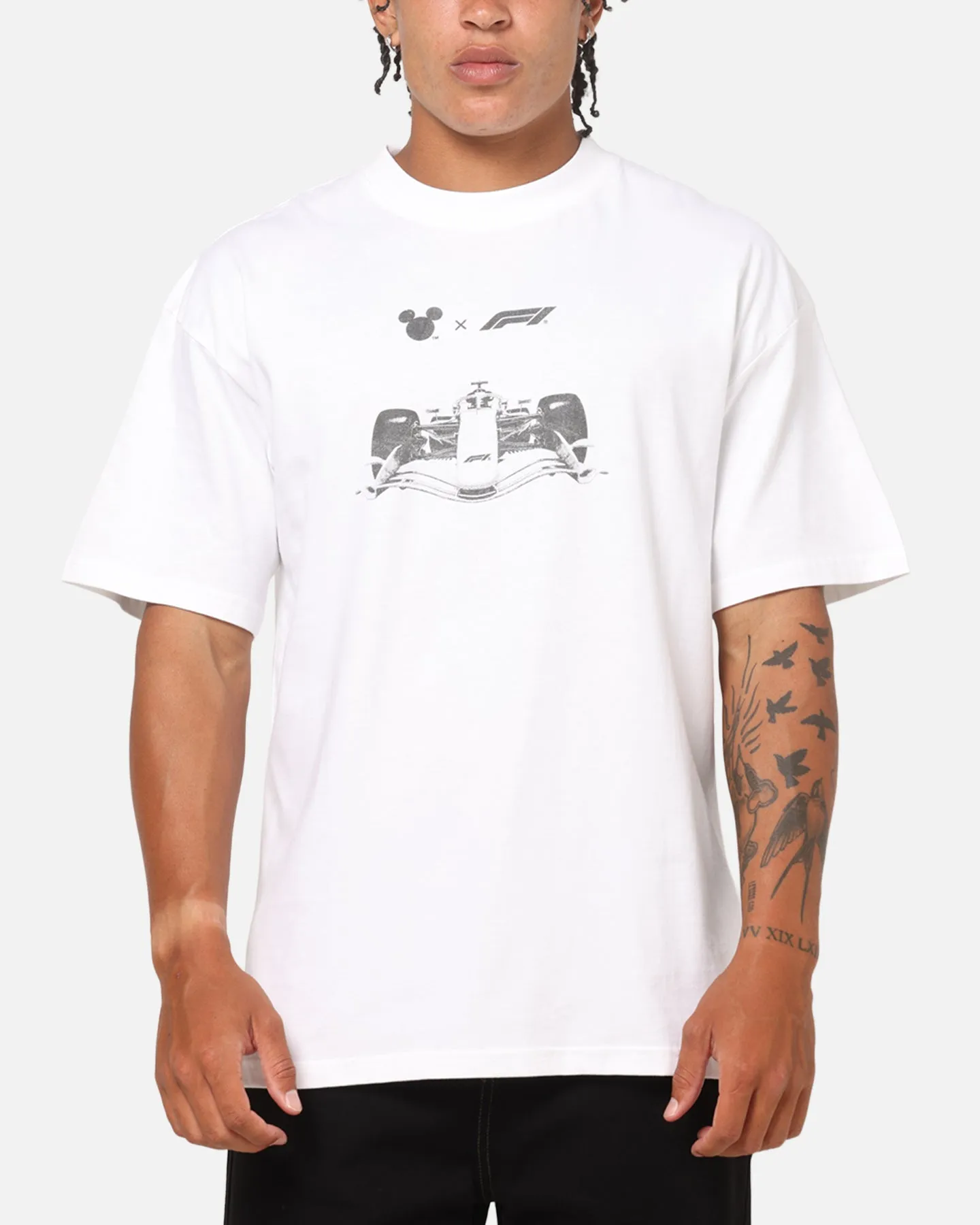 Culture Kings Disney x Formula 1® Mickey Mechanic Vintage T-Shirt White sold by Culture Kings product image thumbnail 2