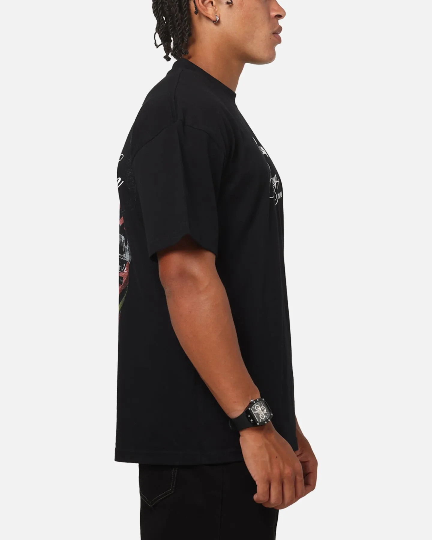 Culture Kings Disney x Formula 1® Mickey Helmet Vintage T-Shirt Black sold by Culture Kings product image thumbnail 5