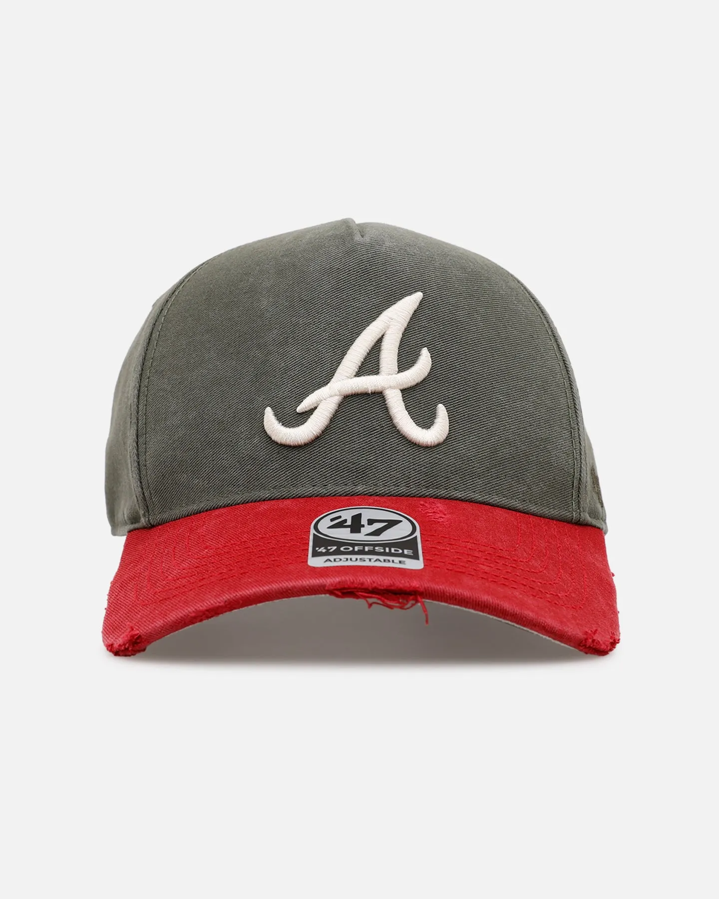 47 Brand Atlanta Braves 'Utilitarian' 47 Offside Strapback Moss sold by Culture Kings