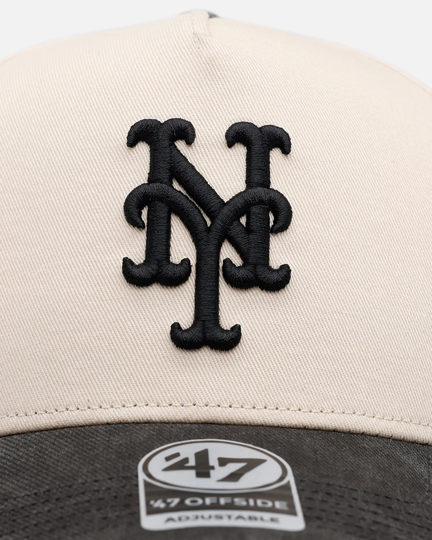 47 Brand New York Mets 'Washed Black Visor' 47 Offside Snapback Natural sold by Culture Kings product image thumbnail 5